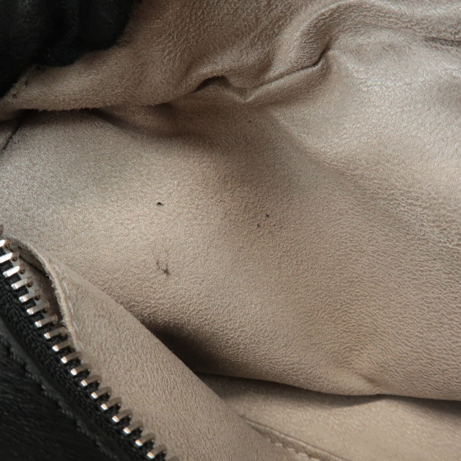 JIMMY CHOO Leather Star Studs Tote Bag Hand Bag Black Silver HDW Used