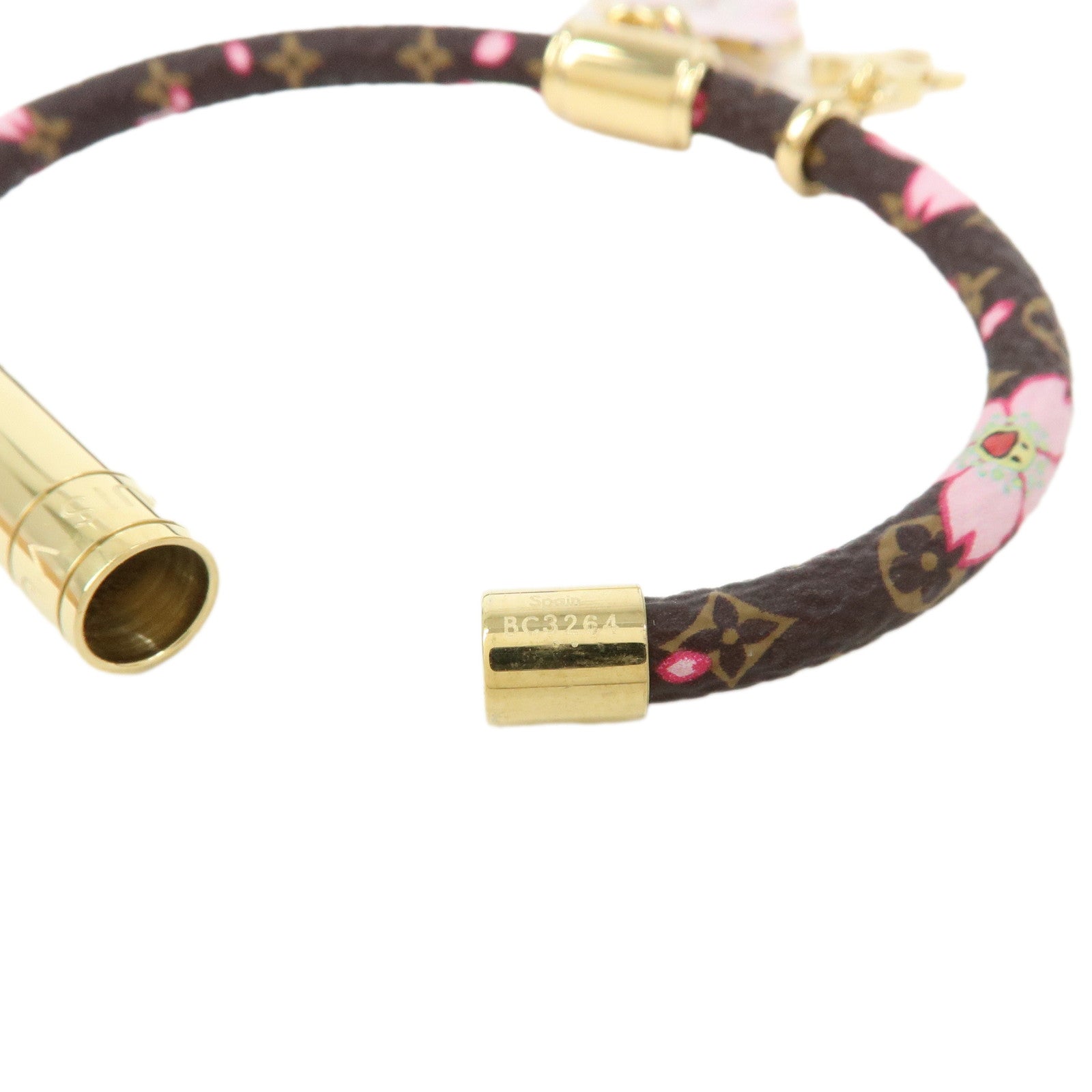Louis Vuitton LVxTM Monogram Cherry Blossom Bracelet Brown M8978F