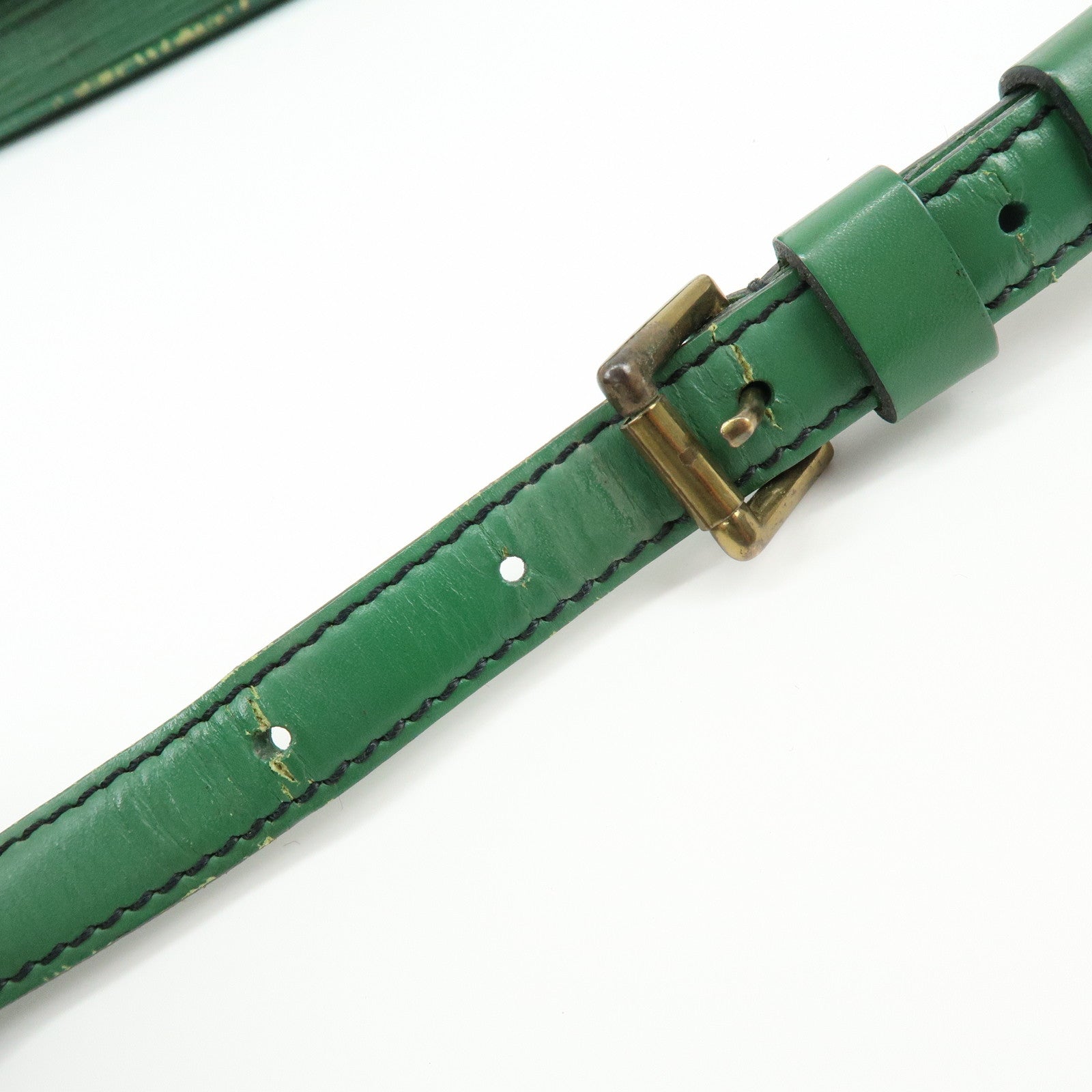 Louis Vuitton Epi Jeune Fille Shoulder Bag Borneo Green M52154