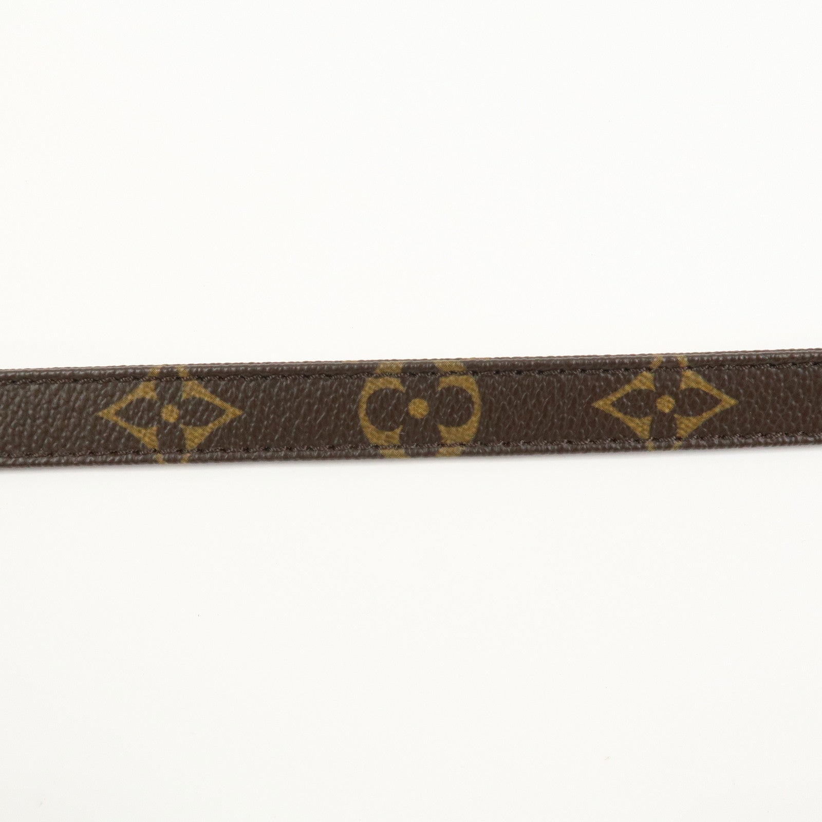 Louis Vuitton Monogram Adjustable Shoulder Strap Brown 120cm J52315