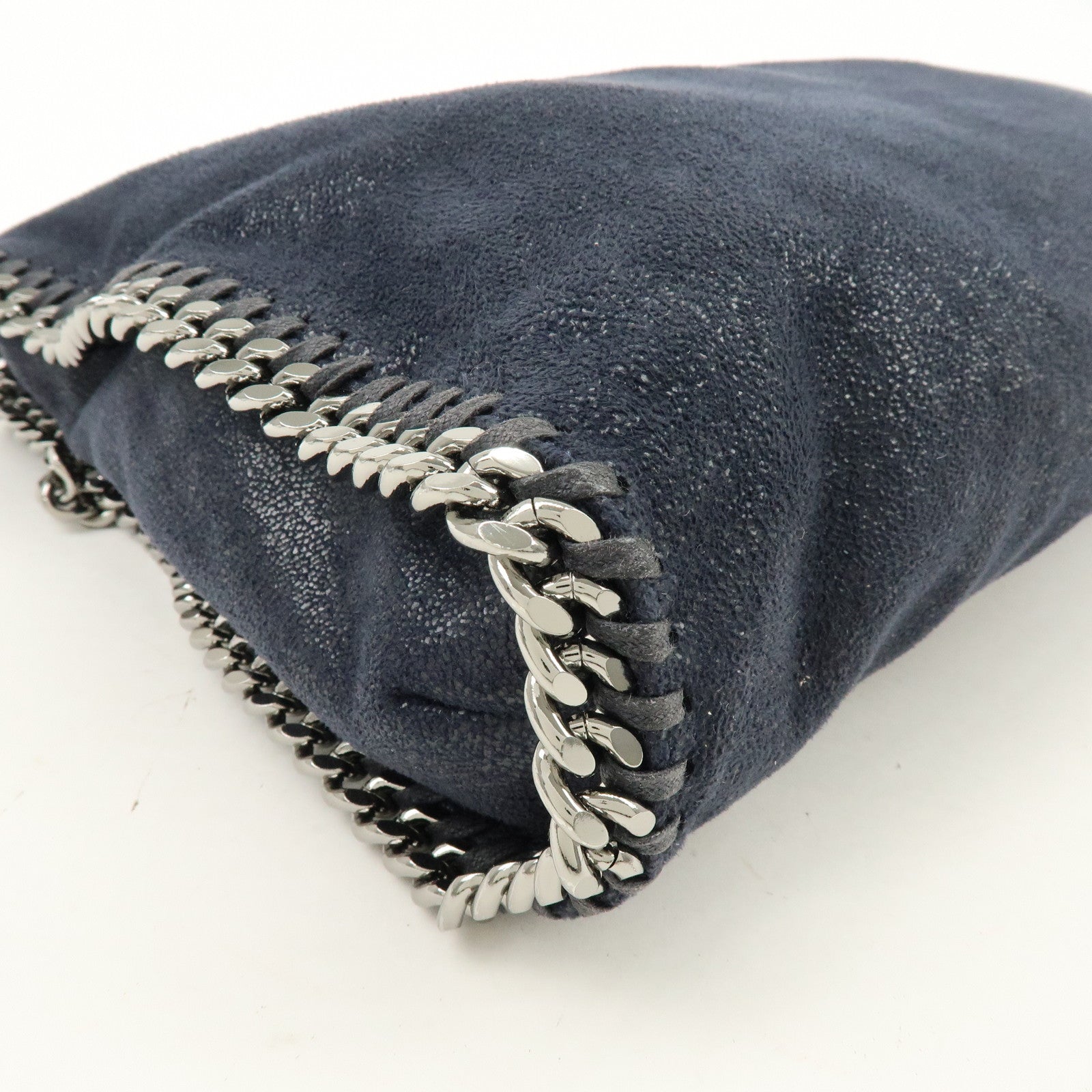 STELLA MCCARTNEY Falabella Faux Leather 2Way Bag Dark Navy 234387