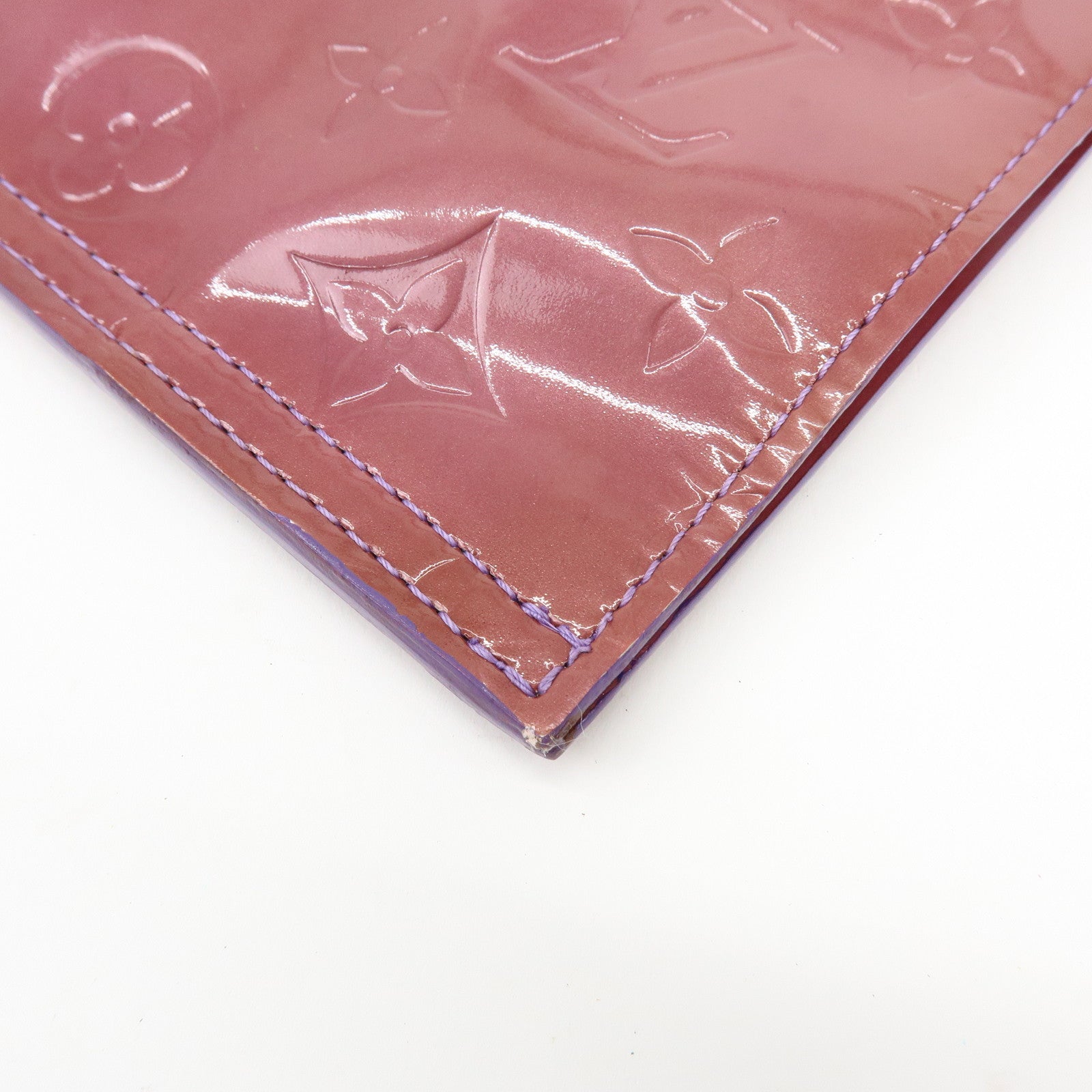 Louis Vuitton Monogram Vernis Stanton Tote Bag Violet M91079