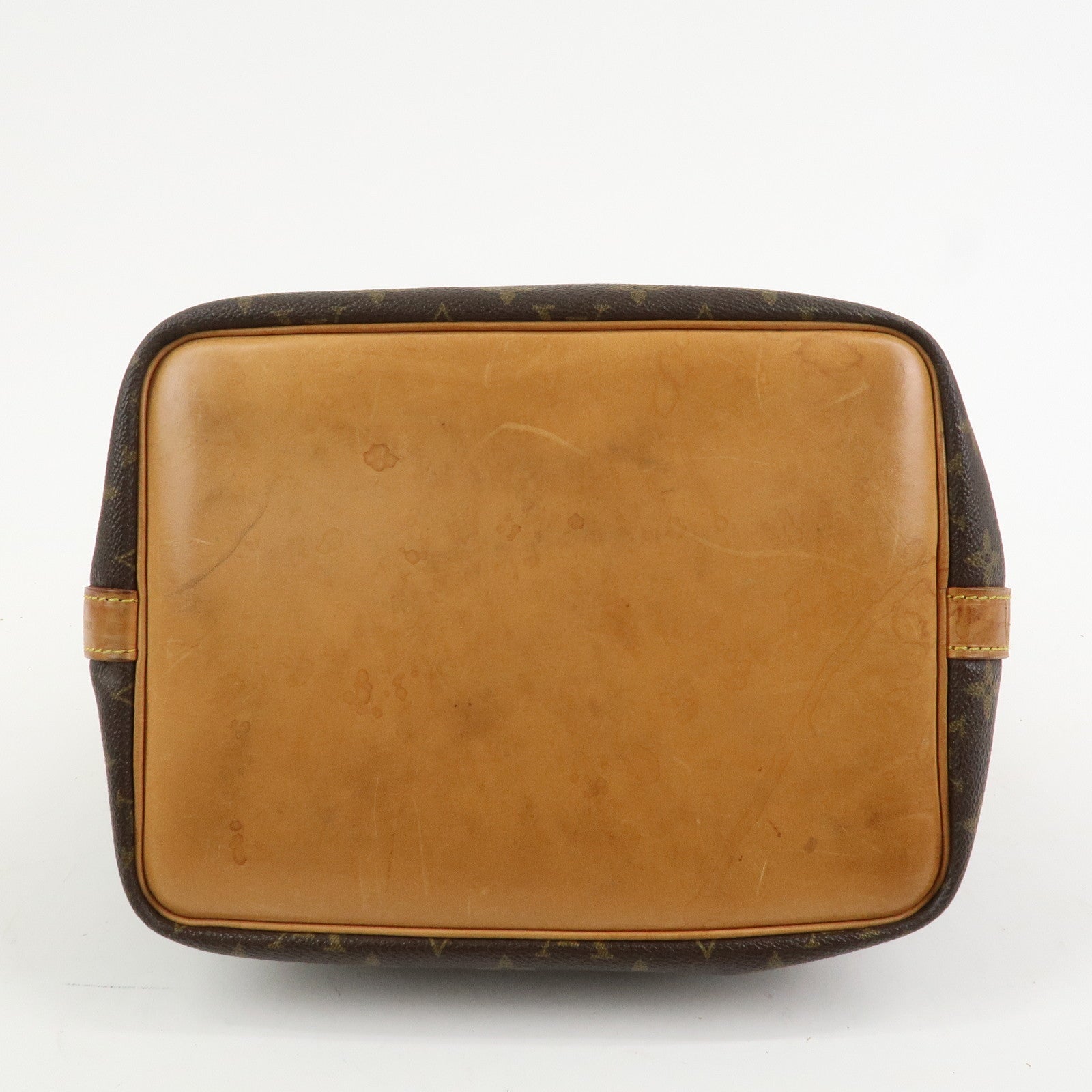 Louis Vuitton Monogram Canvas Petit Noe Shoulder Bag Brown M42226