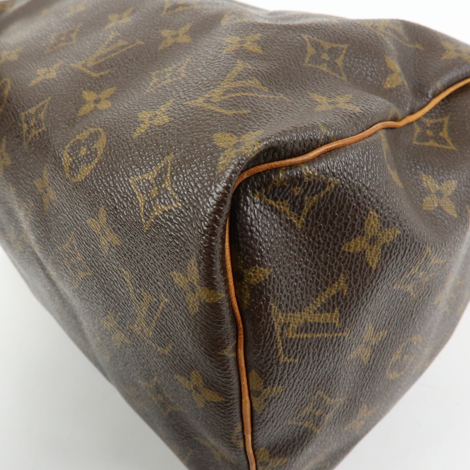 Louis Vuitton Monogram Speedy 30 Boston Bag Hand Bag Brown M41526