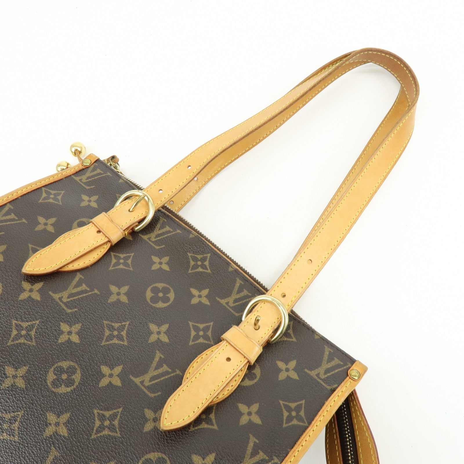 Louis Vuitton Monogram Popincourt Haut Shoulder Bag Brown M40007