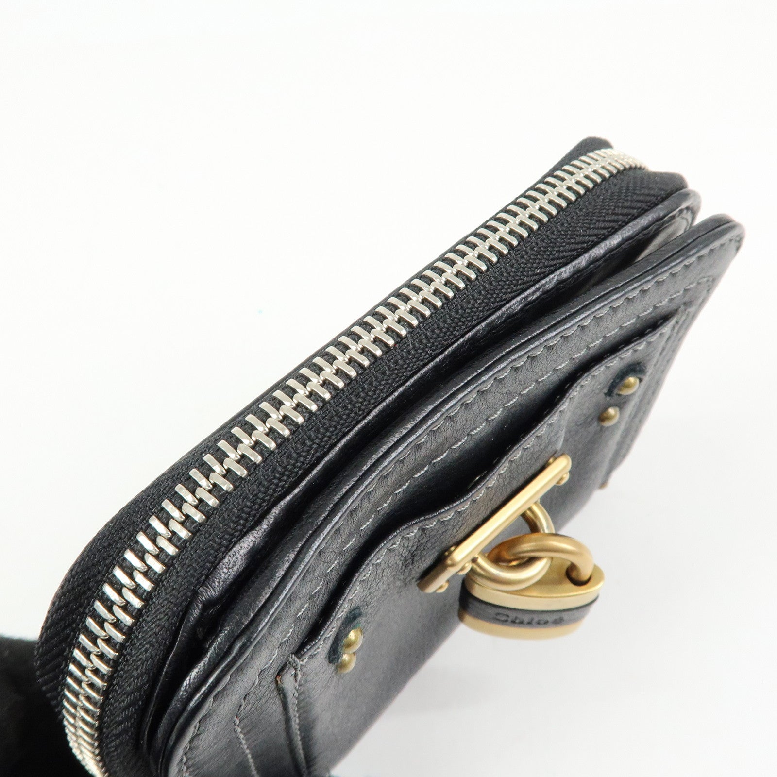 Chloe Paddington Eden Leather Set of Wallet Black