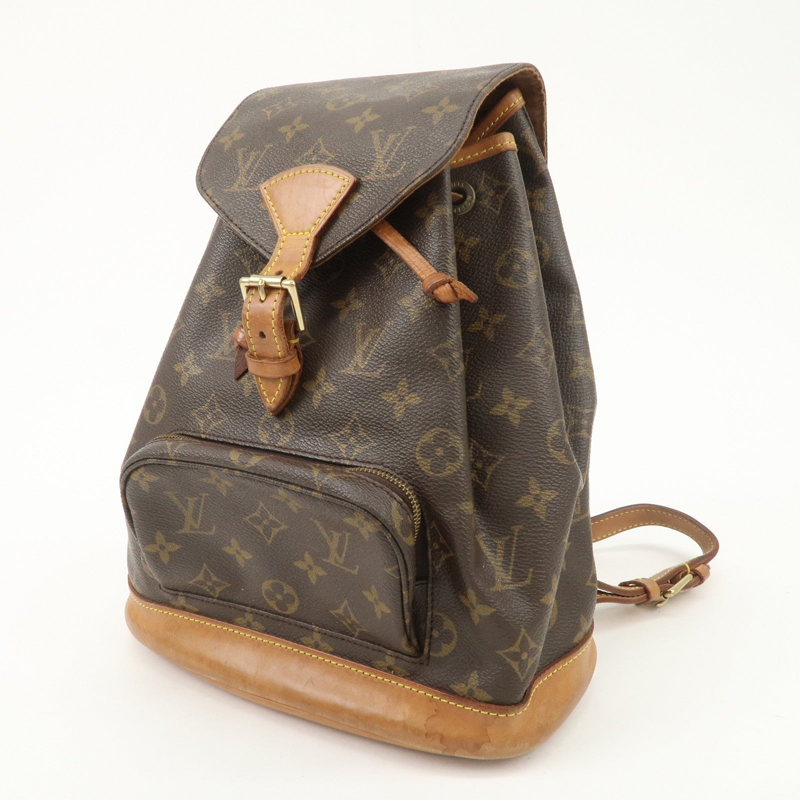 Louis Vuitton Monogram Montsouris MM Backpack Brown M51136
