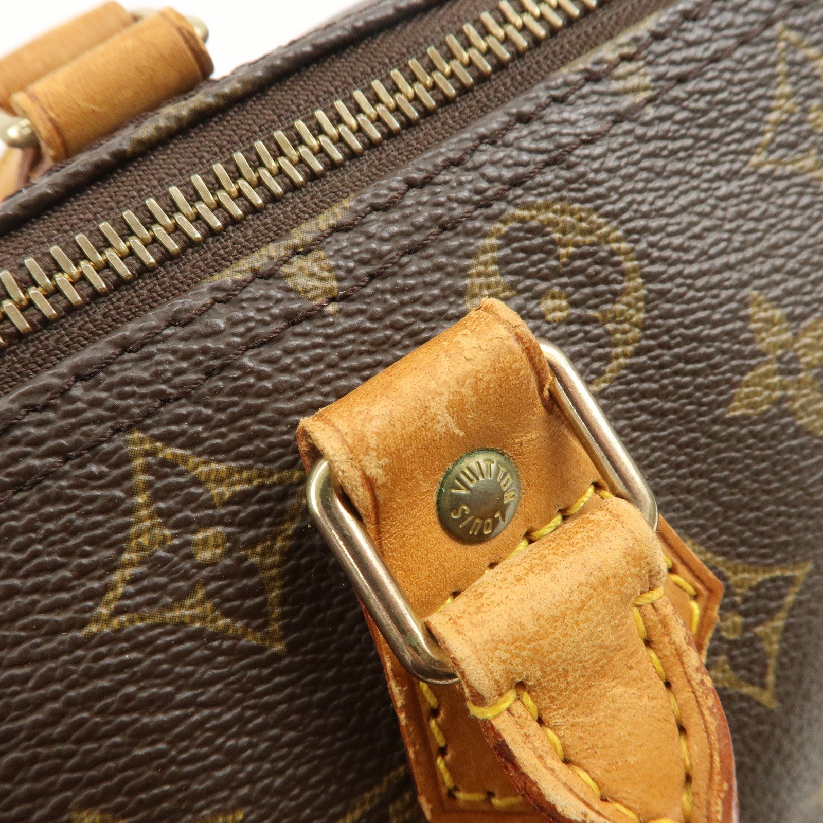 Louis Vuitton Monogram Speedy 30 Boston Bag Hand Bag Brown M41526