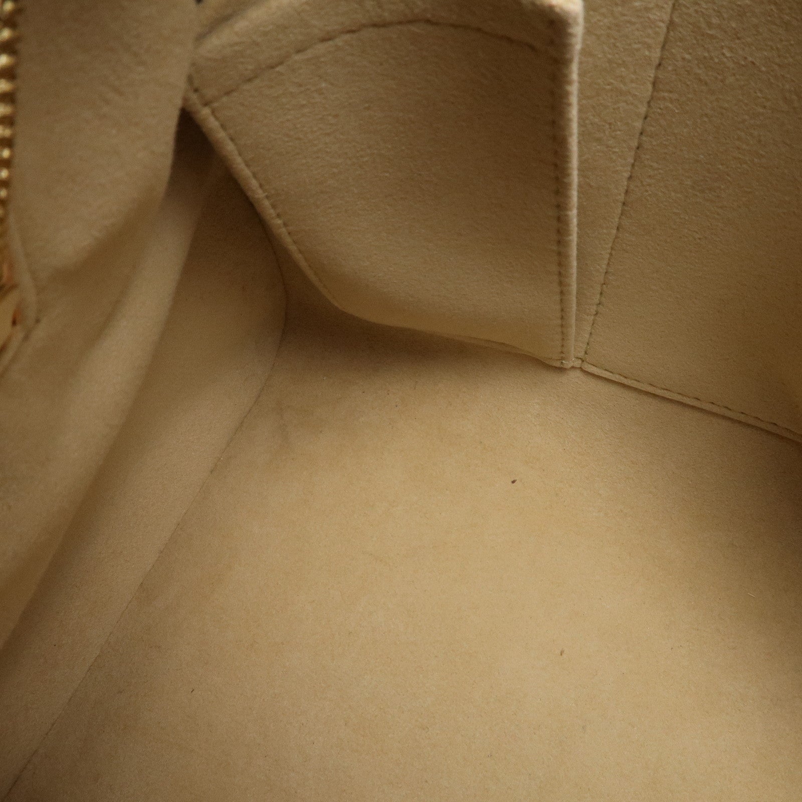 Louis Vuitton Damier Azur Leather Canvas Berkeley Hand Bag N52001 Used