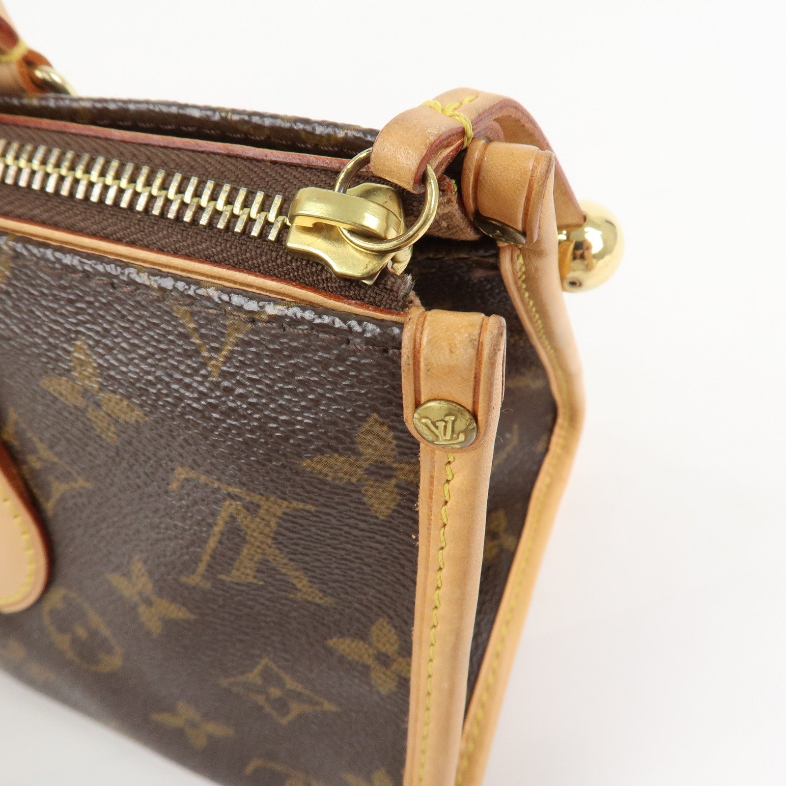 Louis Vuitton Monogram Popincourt Hand Bag Brown M40009