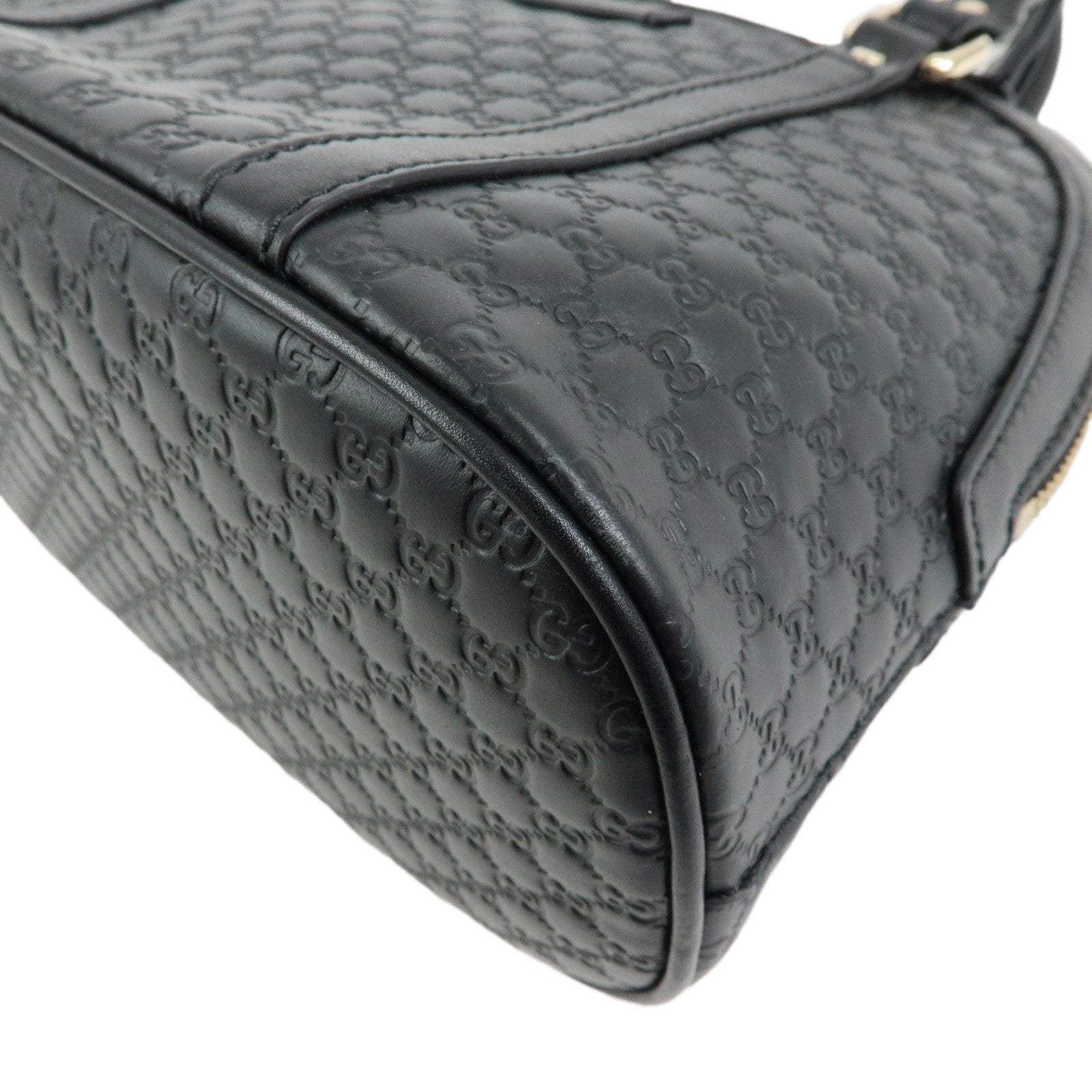 GUCCI Micro Guccissima Leather 2Way Hand Bag Shoulder Bag 449654