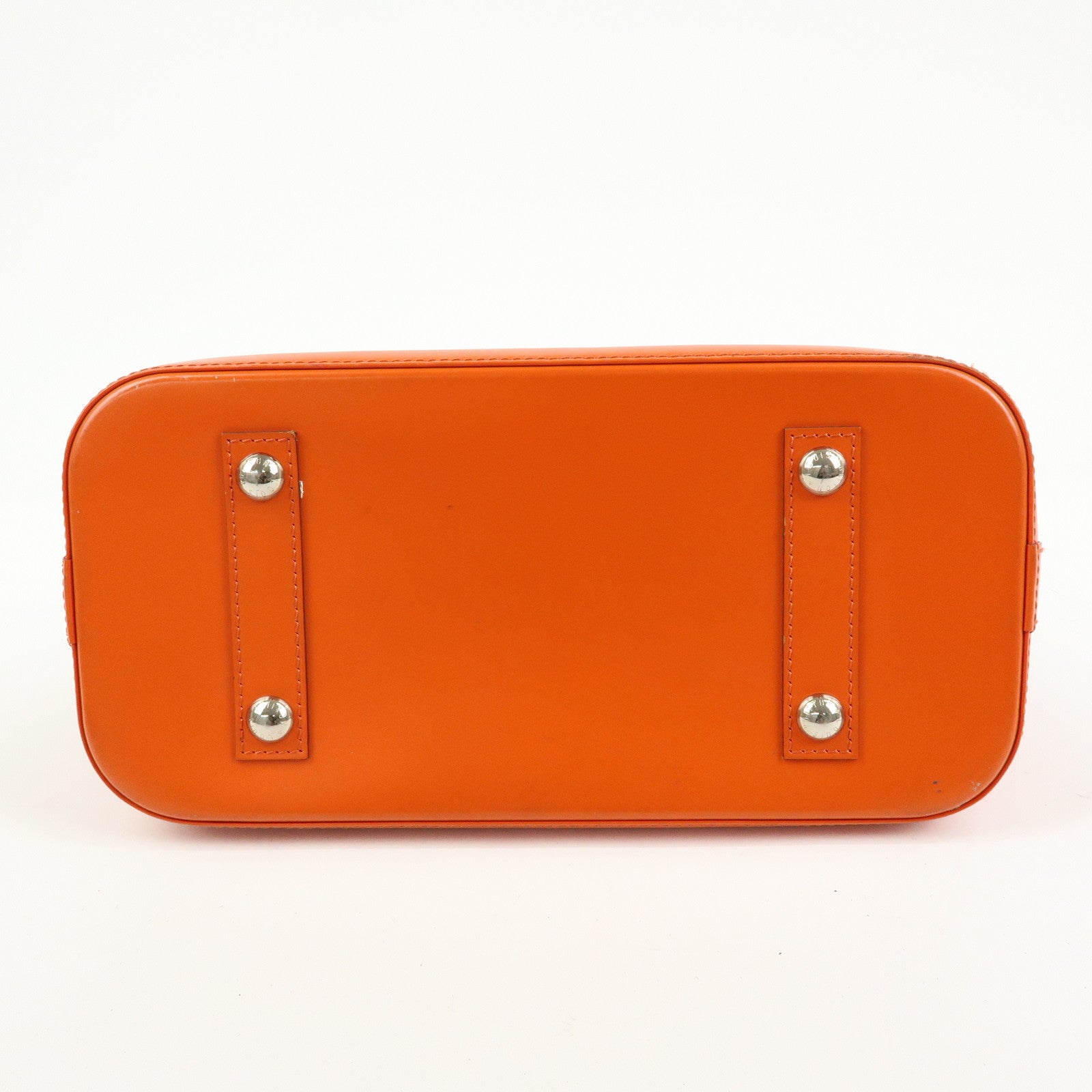 Louis Vuitton Epi Alma PM Hand Bag Pimont Orange M40623