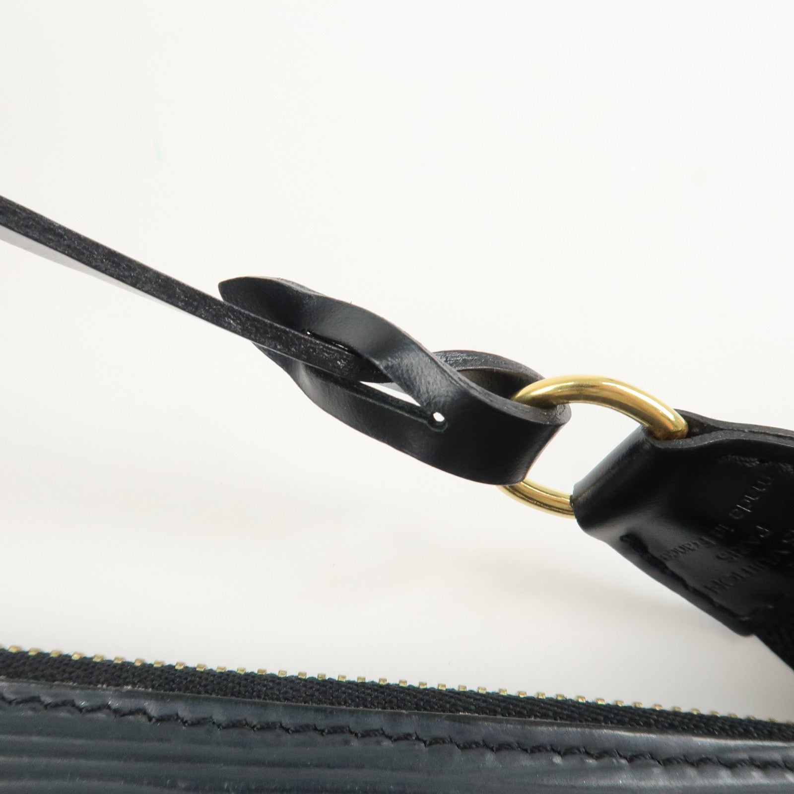 Louis Vuitton Epi Pochette Accessoires Hand Bag Noir M52942 Used