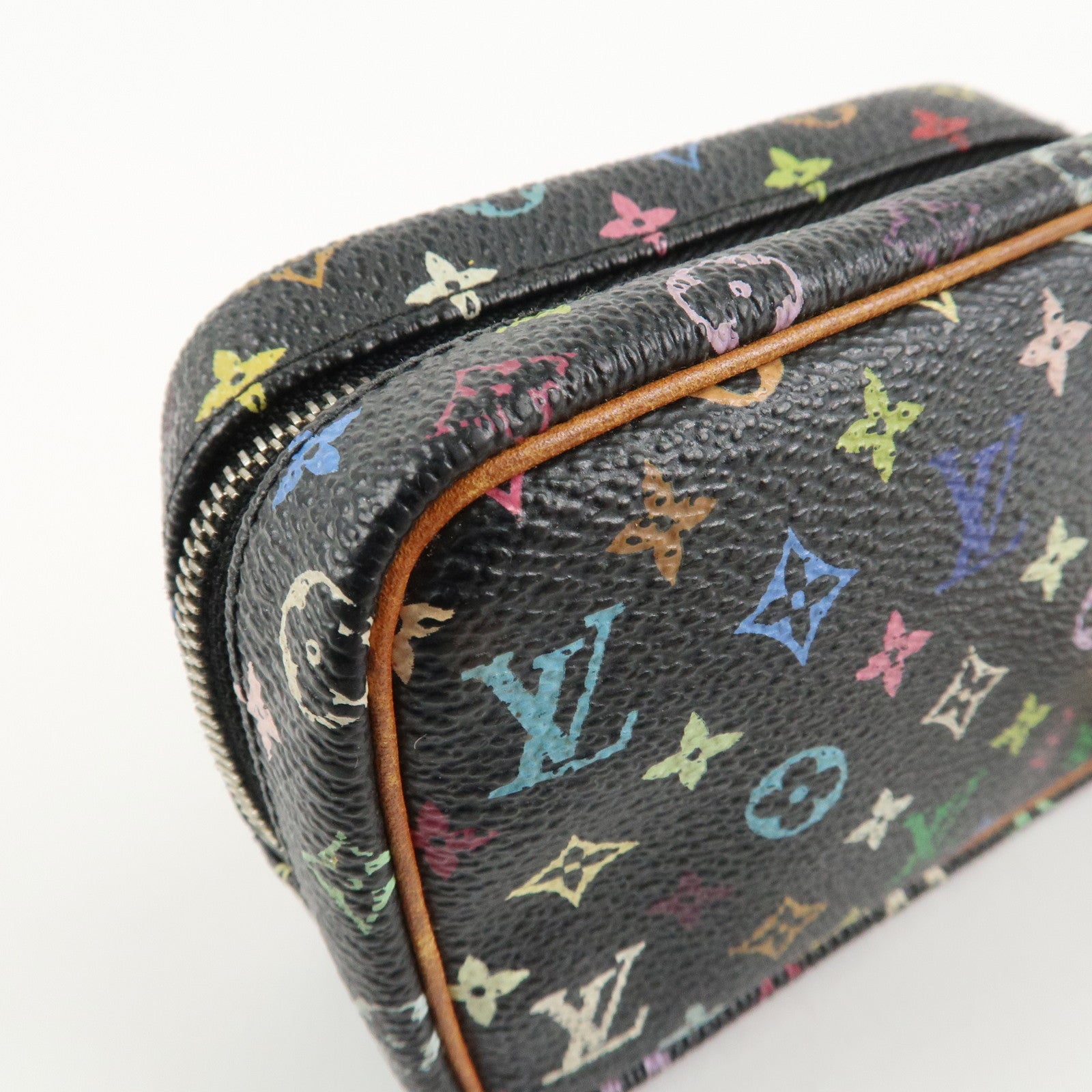 Louis Vuitton Monogram Multicolor Trousse Wapity Camera Pouch M58034 Used