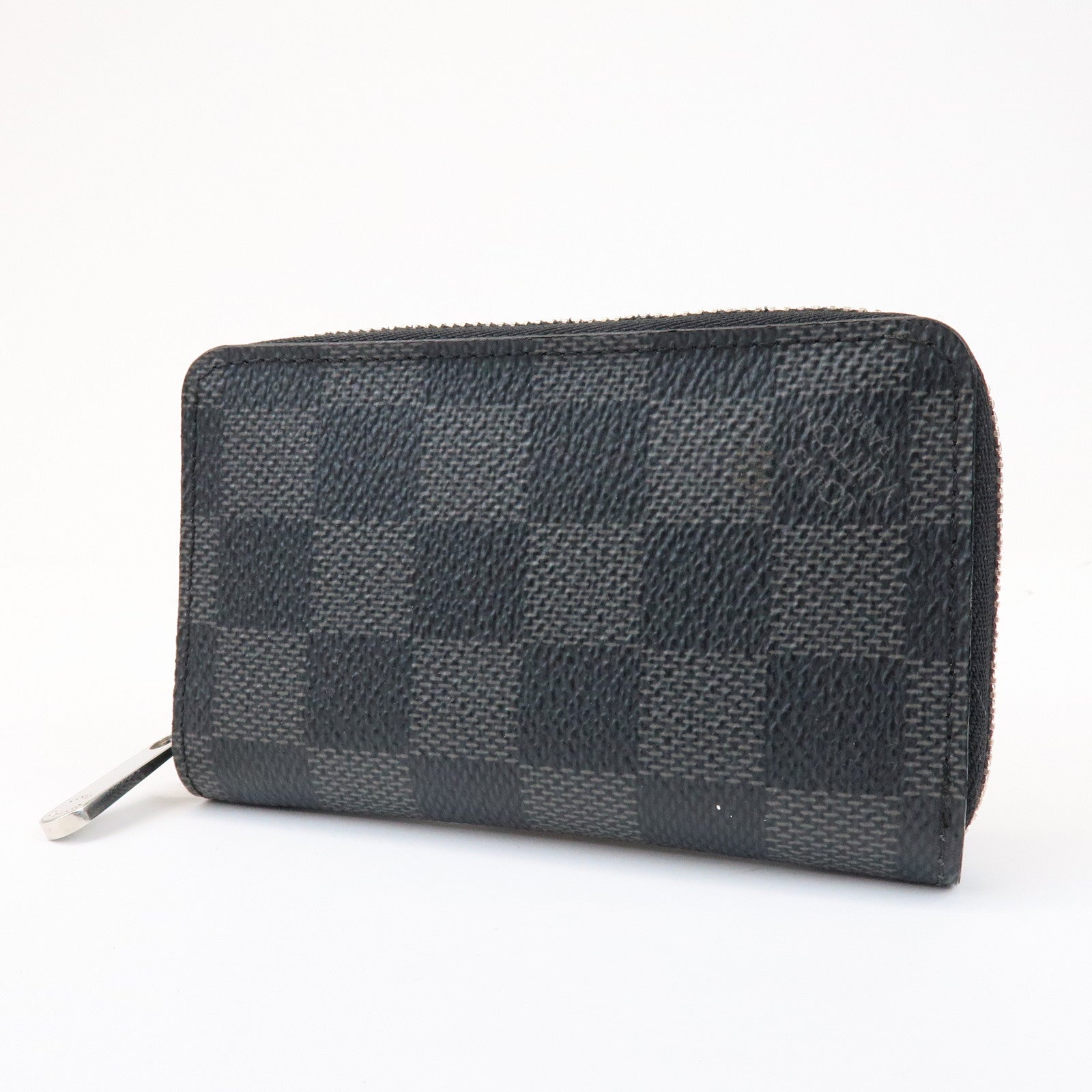 Louis Vuitton Damier Graphite Zippy Coin Purse Coin Case N63076