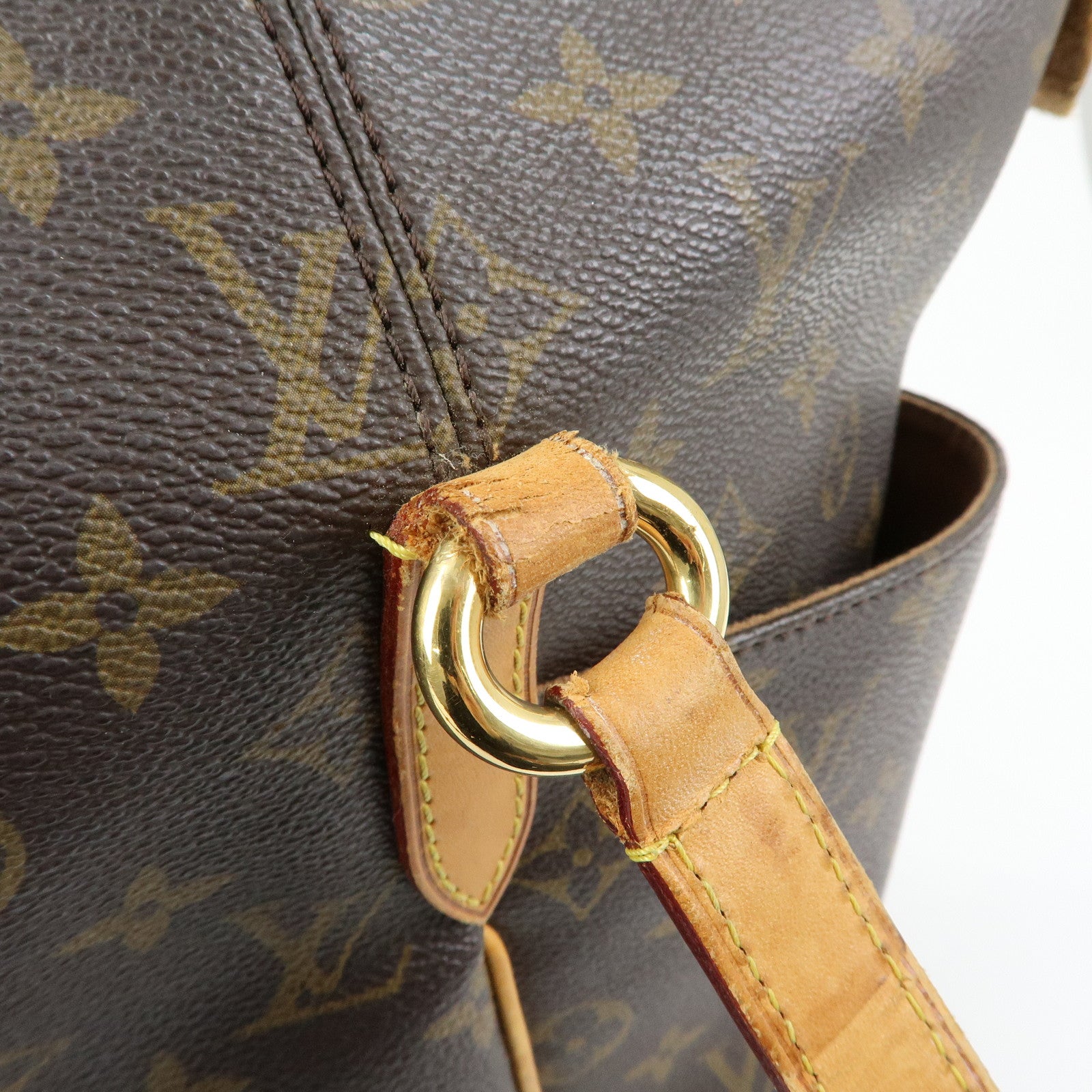 Louis Vuitton Monogram Totally MM Tote Bag Shoulder Bag M56689