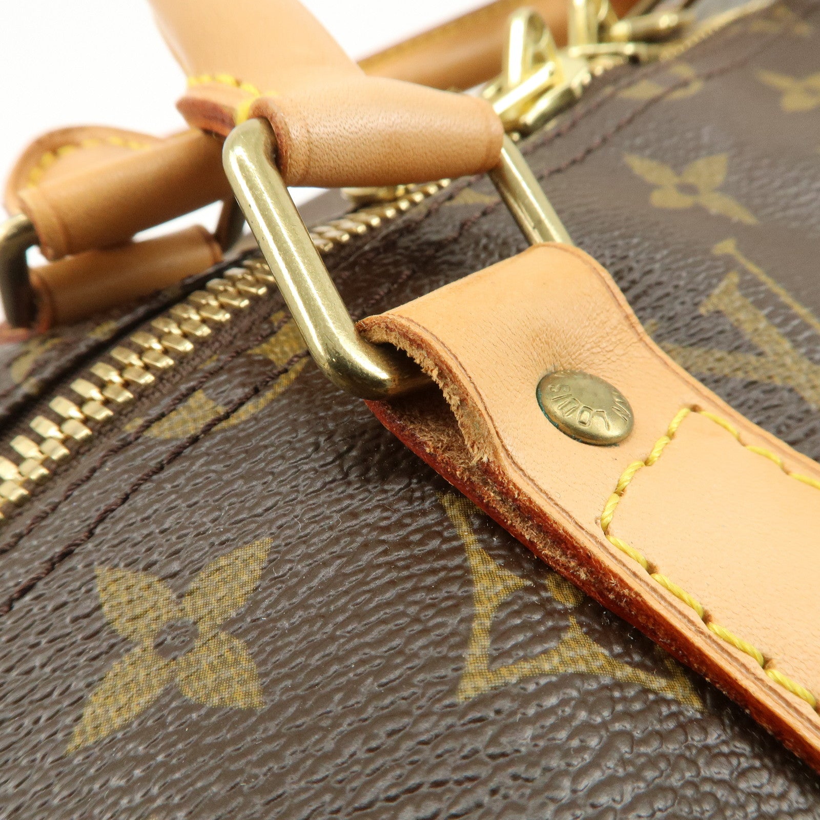 Louis Vuitton Monogram Keep All Bandouliere 50 Boston Bag M41416