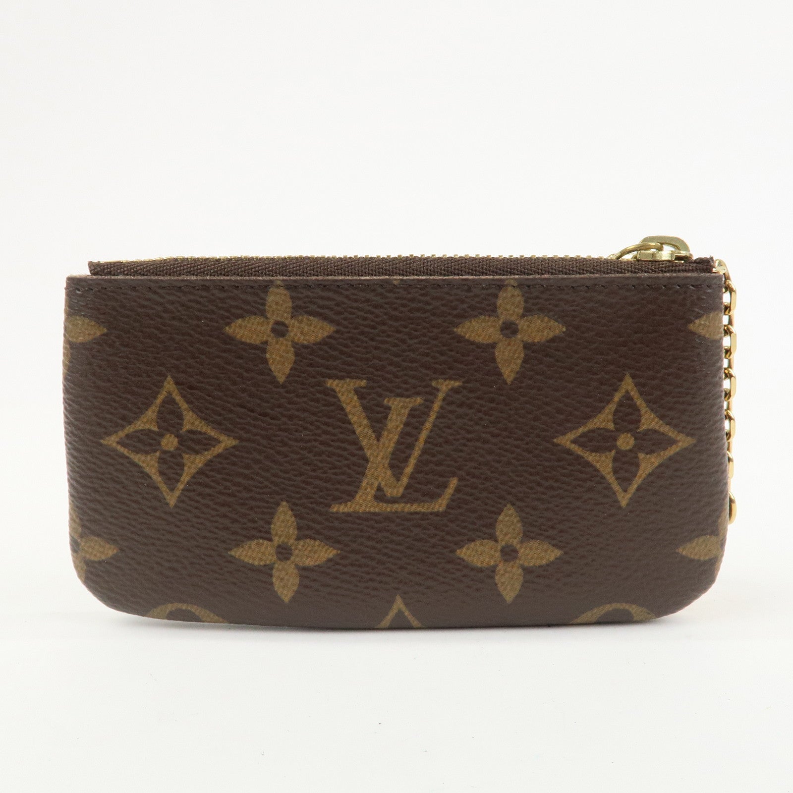 Louis Vuitton Monogram Pochette Cles Coin Case Key Case M62650