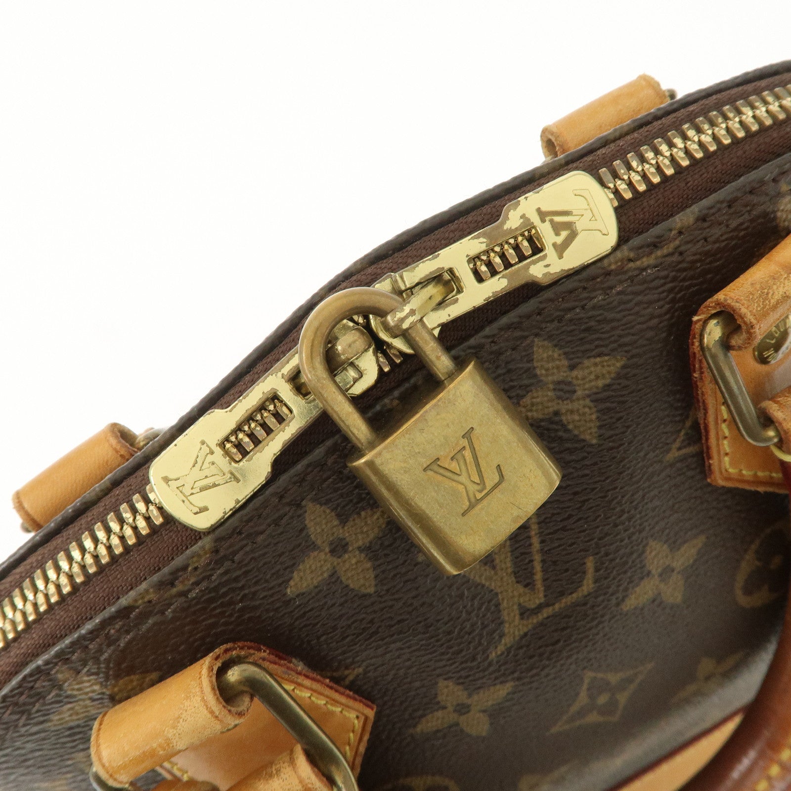 Louis Vuitton Monogram Alma BB 2Way Bag Hand Bag M53152