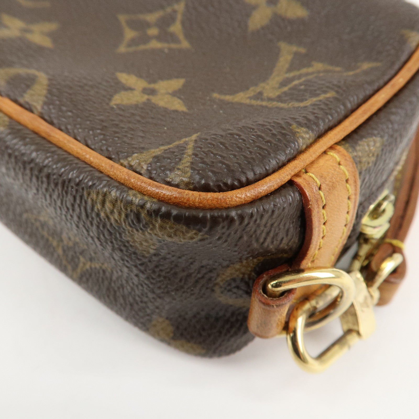 Louis Vuitton Monogram Trousse Wapity Pouch Camera Case M58030 Used