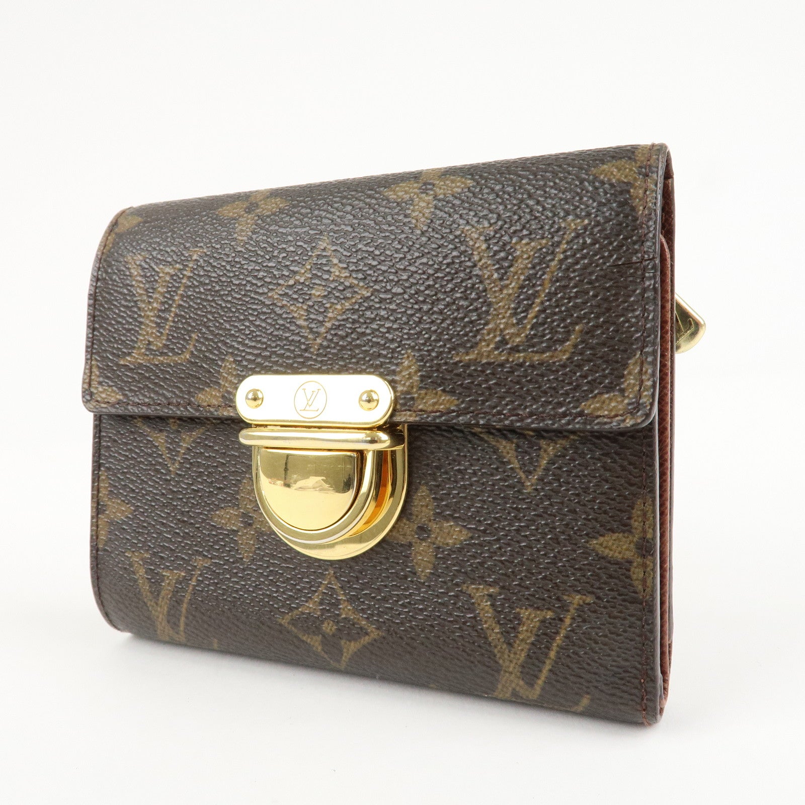 Louis Vuitton Monogram Portefeuille Koala Wallet Brown M58013 Used