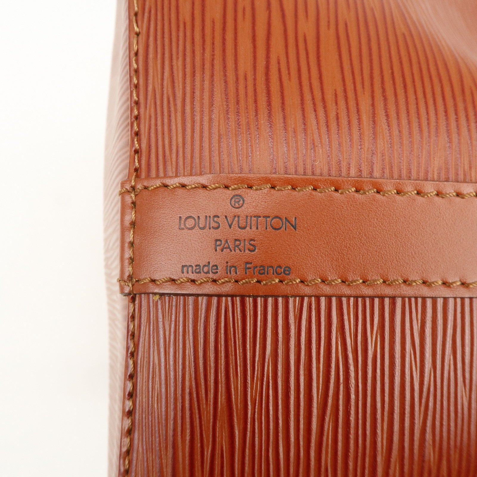Louis Vuitton Epi Petit Noe Shoulder Bag Kenya Brown M44103