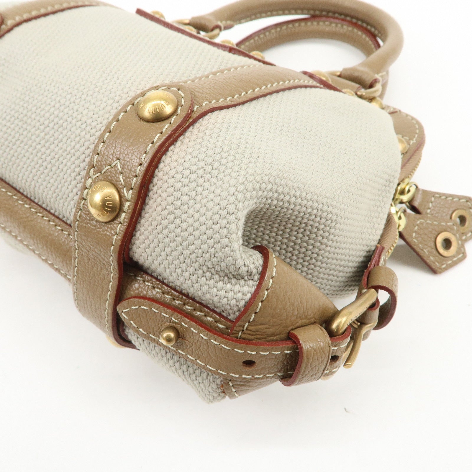 Louis Vuitton Antigua Toile Trianon Sac de Nuit PM Hand Bag M48827