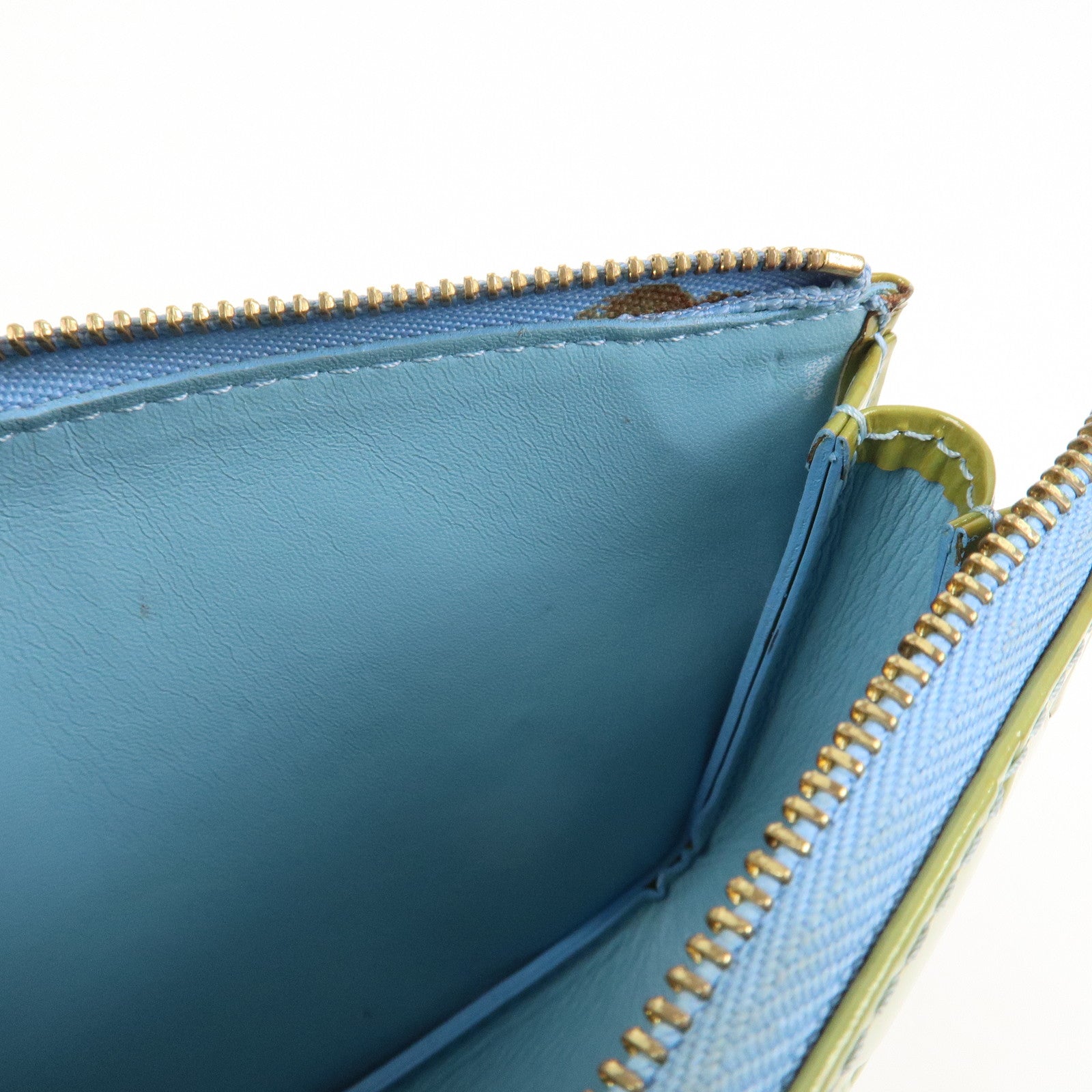 Louis Vuitton Monogram Vernis Lexington Hand Bag Baby Blue M91011