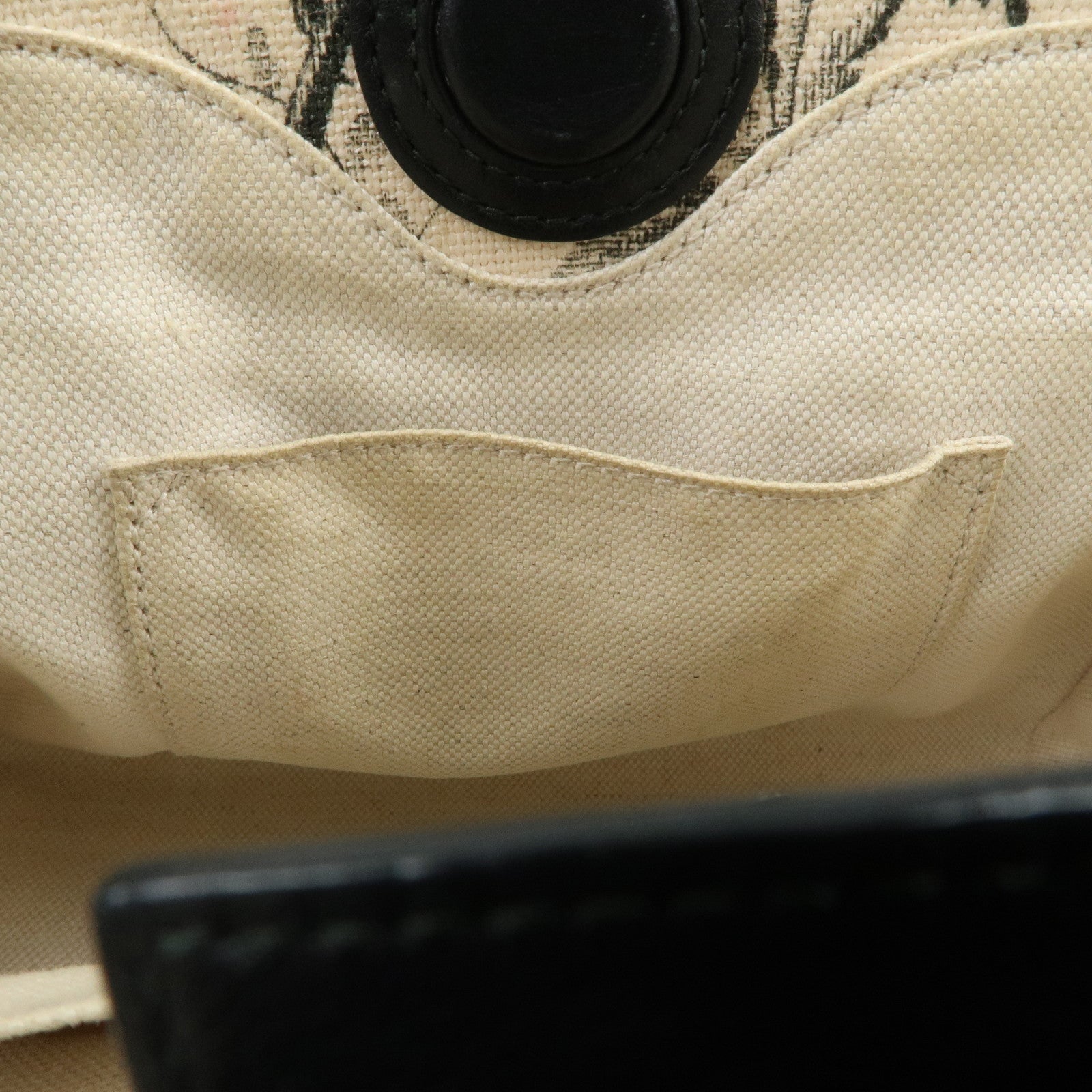 GUCCI GG Ribbon Herbarium 2Way Bag Hand Bag Shoulder Bag 443089