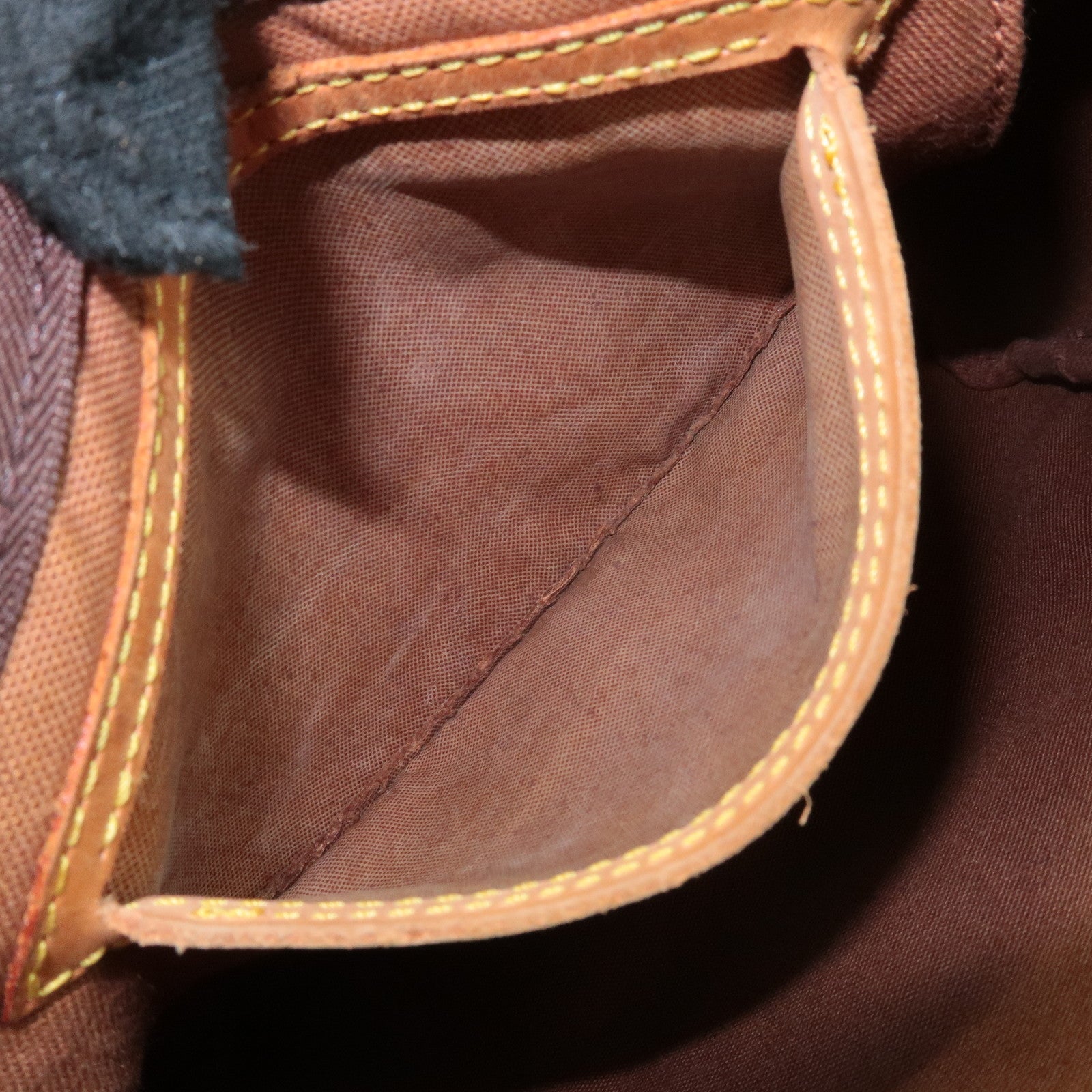 Louis Vuitton Monogram Speedy 25 Hand Bag Boston Bag Brown M41528 Used
