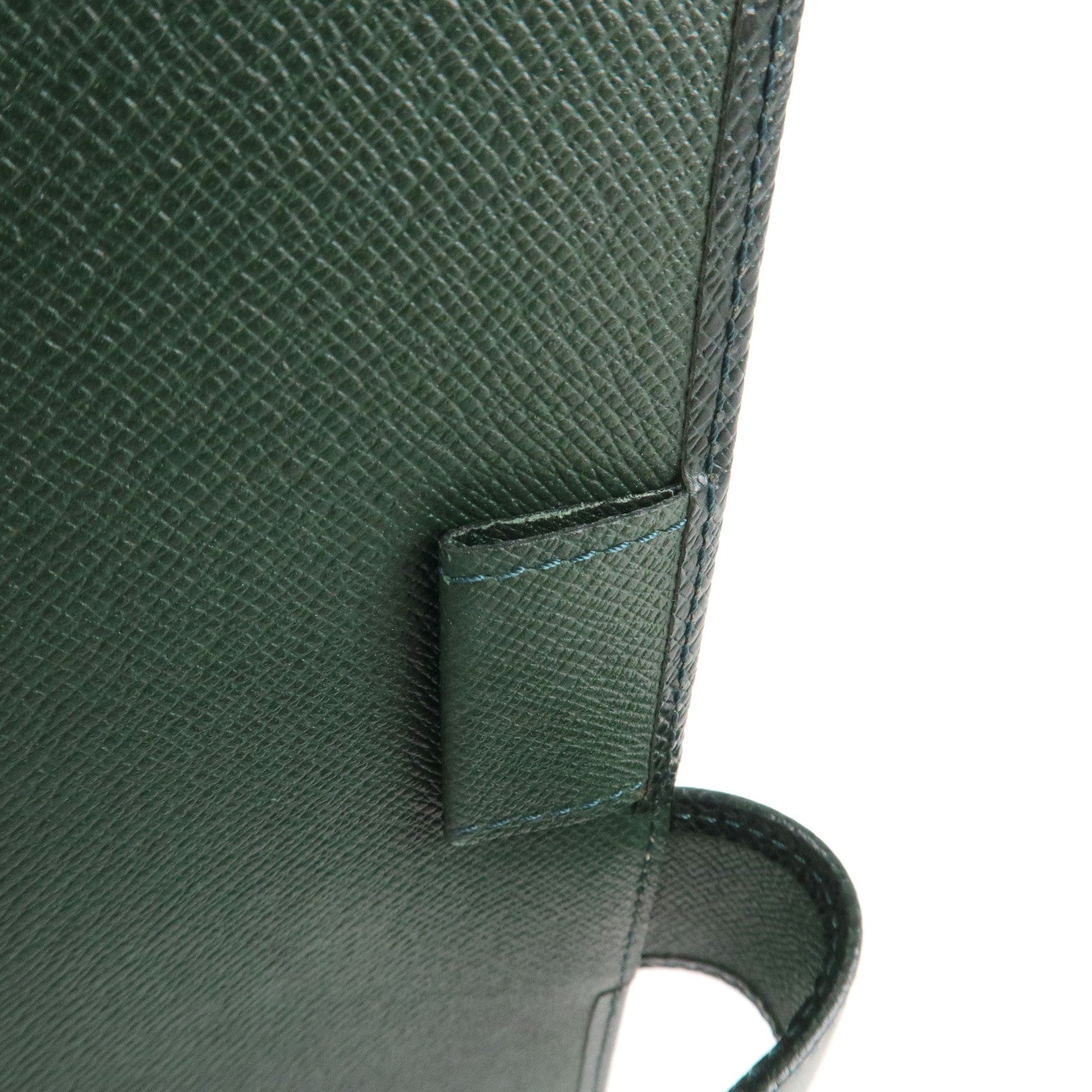 Louis Vuitton Taiga Leather Agenda GM Planner Cover Epicea R20404 Used