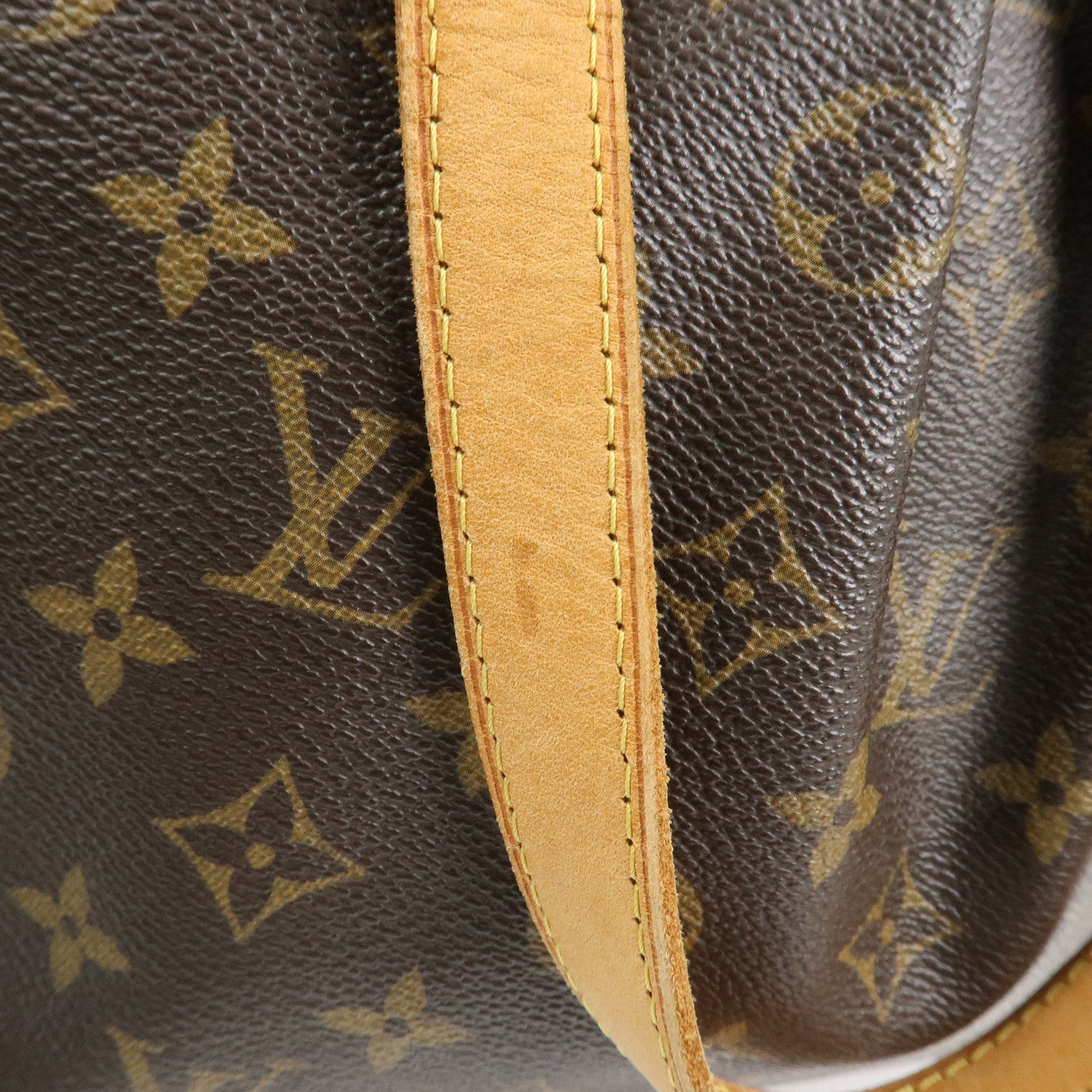 Louis Vuitton Monogram Canvas Palermo PM 2Way Hand Bag Brown M40145