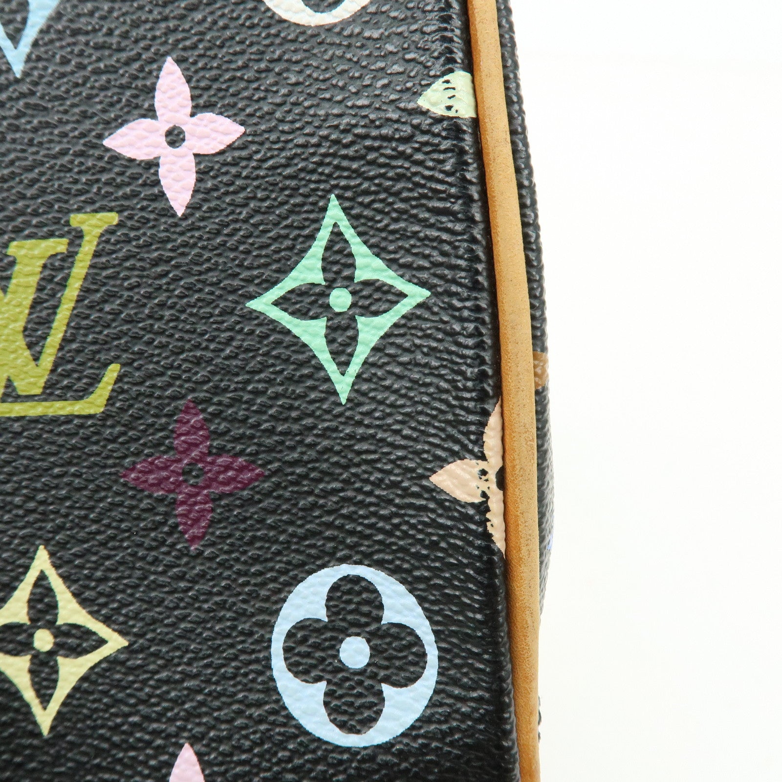 Louis Vuitton Monogram Trouville Multicolor Hand Bag Noir M92662