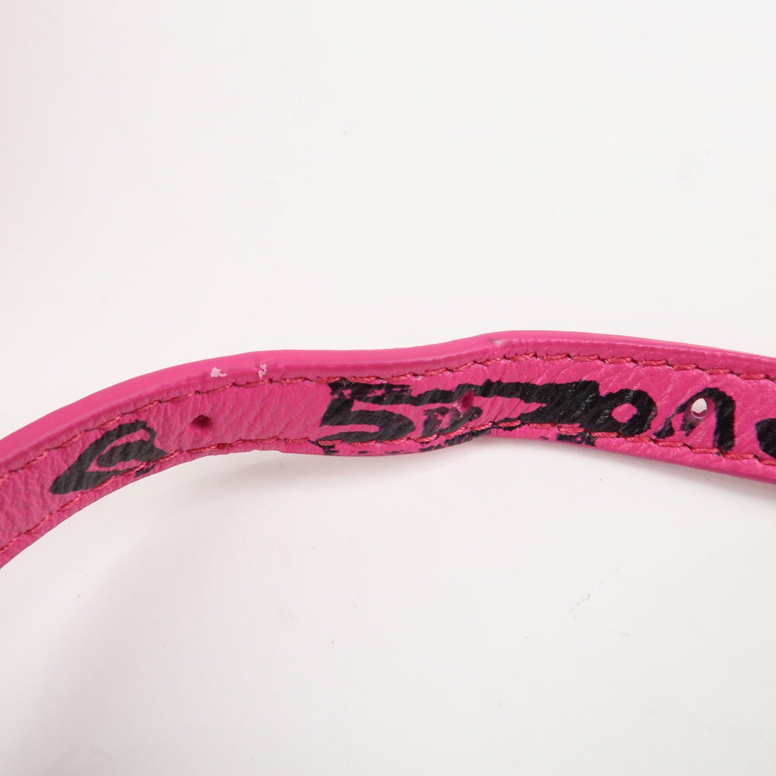 BALENCIAGA Hourglass XS 2Way Hand Shoulder Bag Hot Pink 592833