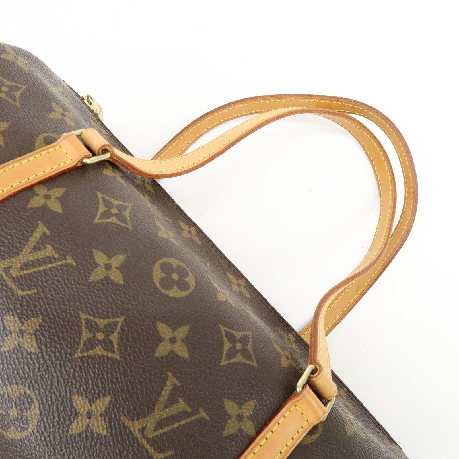 Louis Vuitton Monogram Papillon 30 Hand Bag Brown M51385