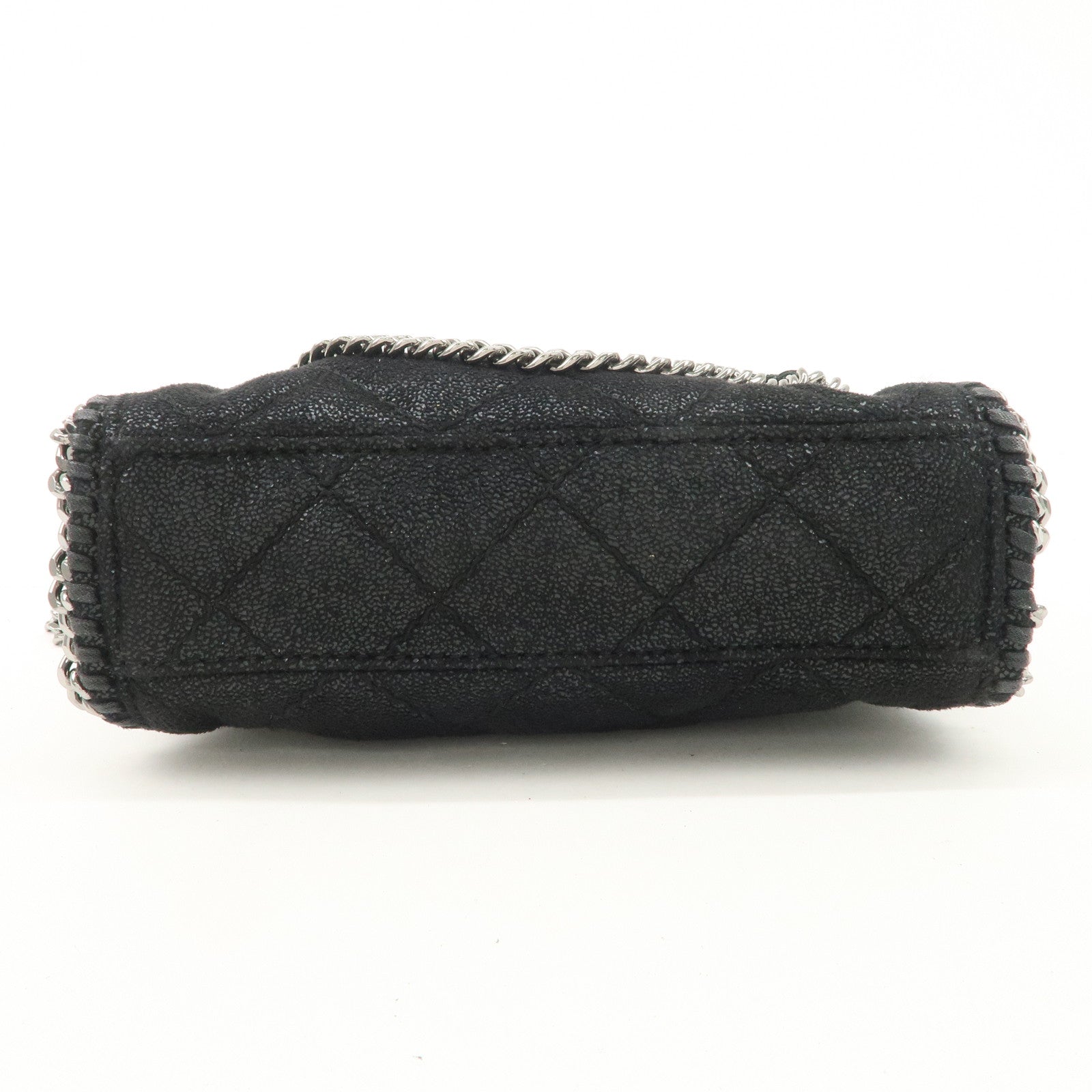 STELLA MCCARTNEY Falabella Quilting 2Way Hand Shoulder Bag Black