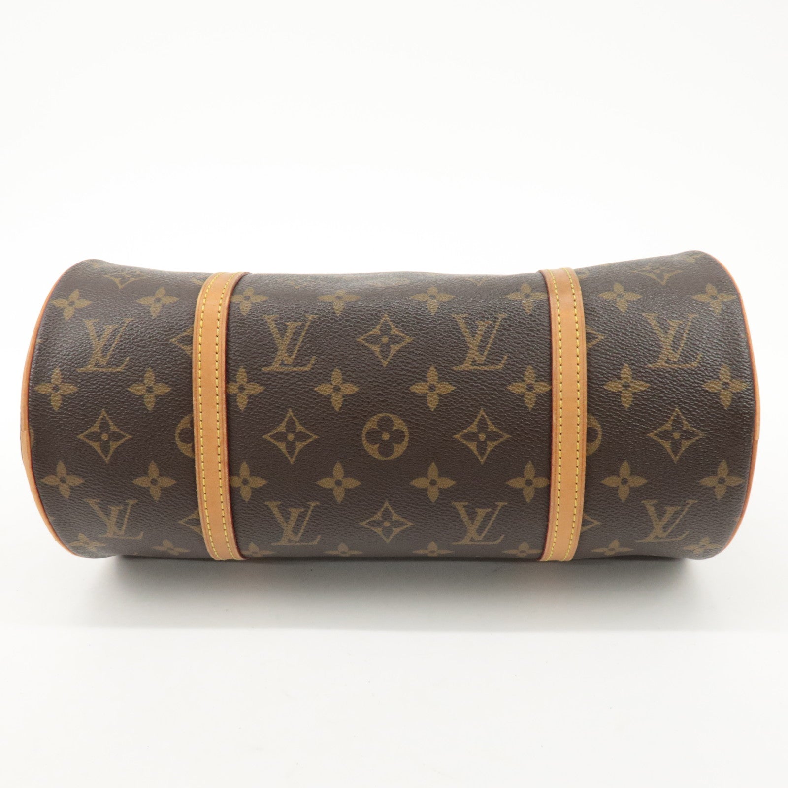 Louis Vuitton Monogram Papillon 30 Hand Bag New Style M51385 Used