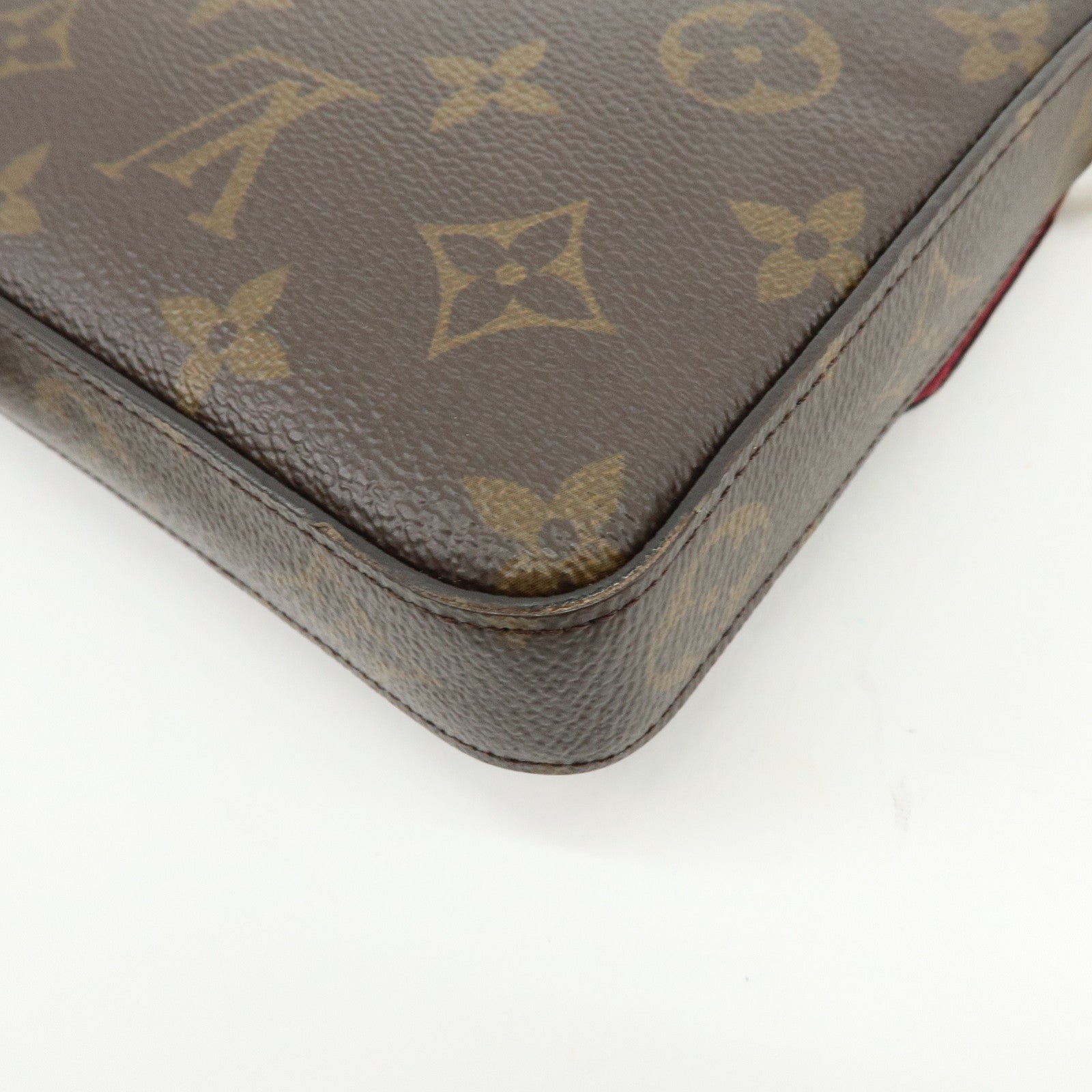 Louis Vuitton Monogram Pochette Felicie Shoulder Bag Brown M61276