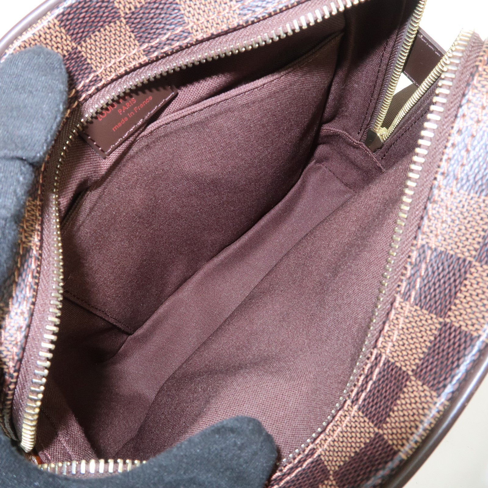 Louis Vuitton Damier Olaf PM Cross Body Shoulder Bag Brown N41442