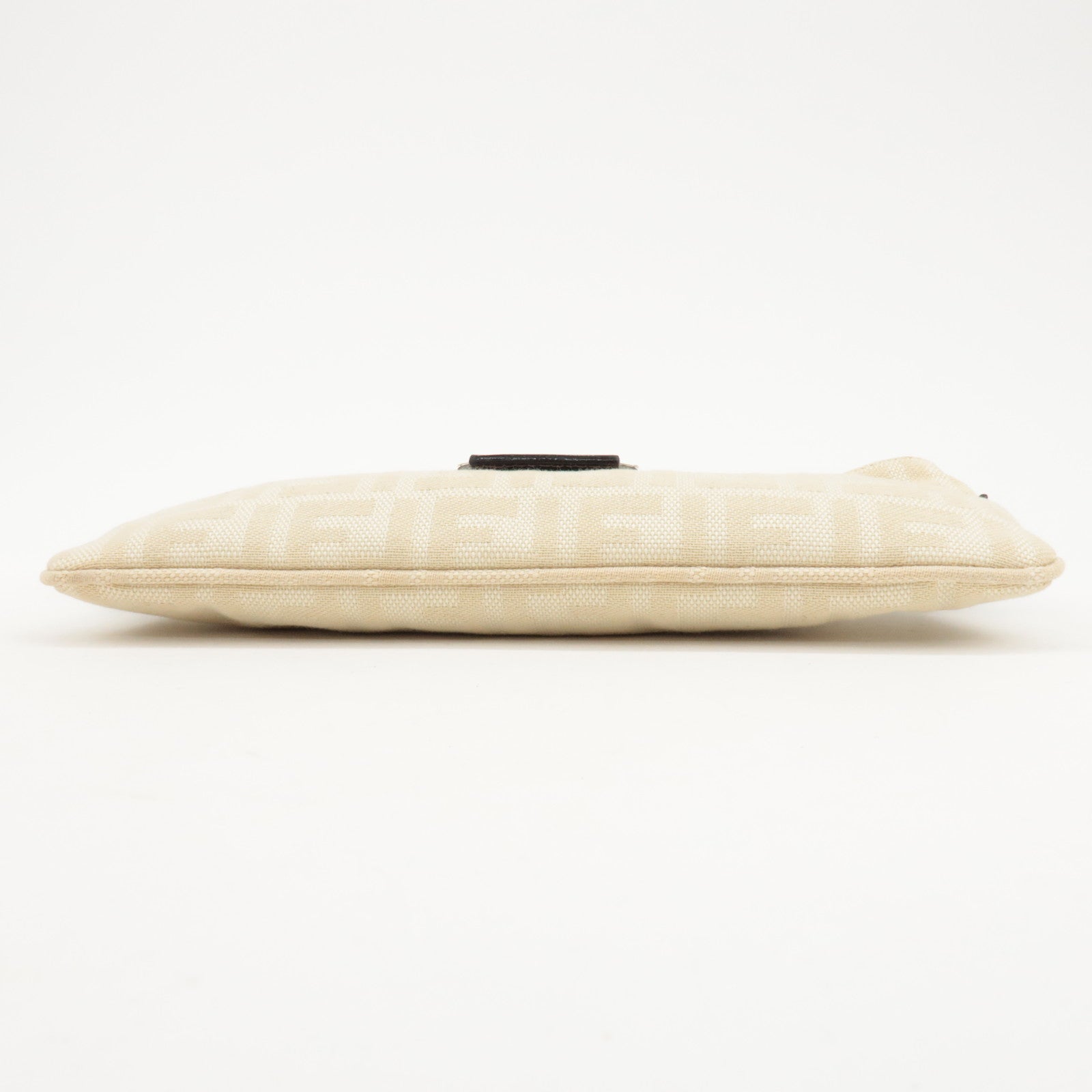 FENDI Zucca Waist Pouch Crossbody Bag Beige Brown 26685 Used