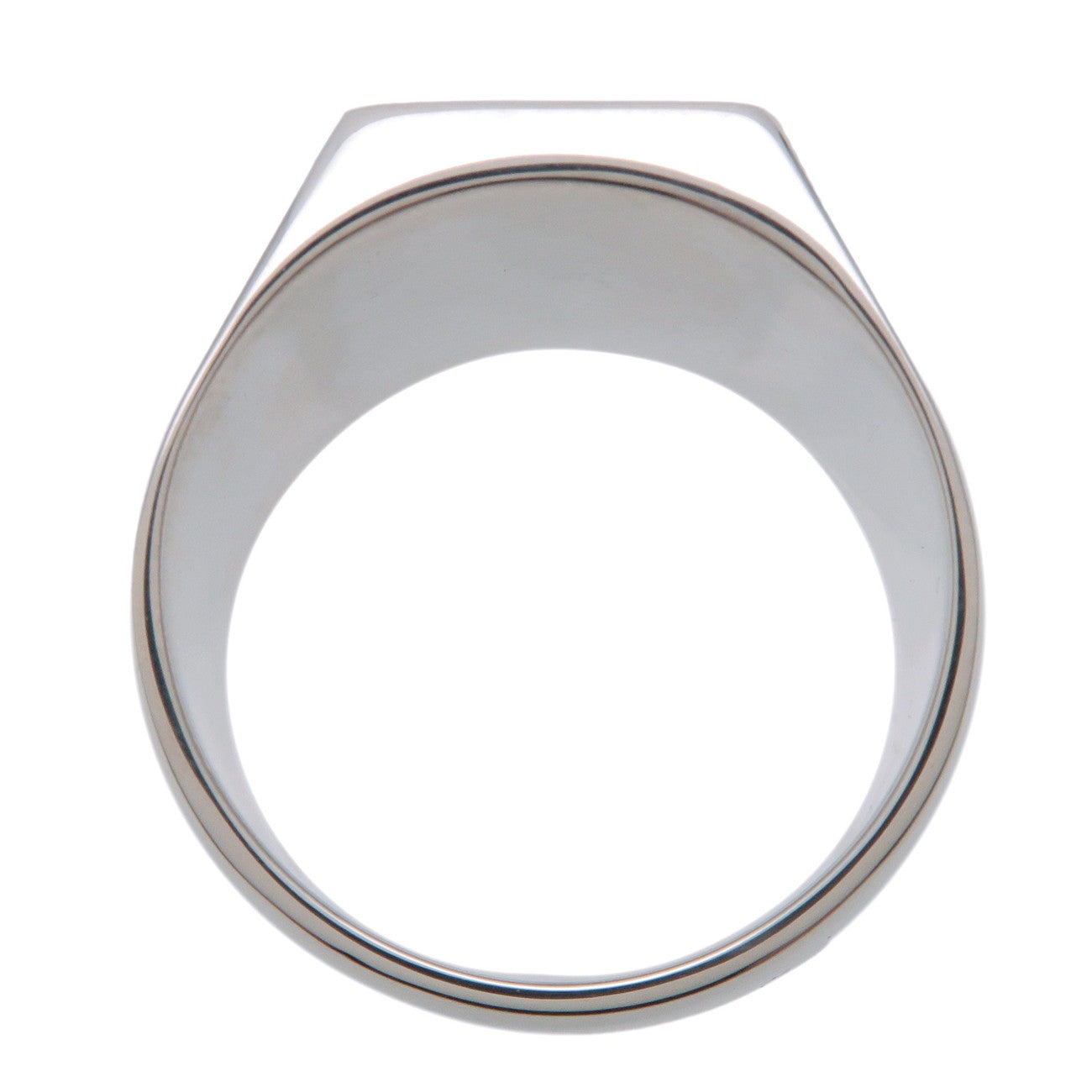 Louis Vuitton Bague Fluer de Monogram Ring M Silver M65496 US9.5