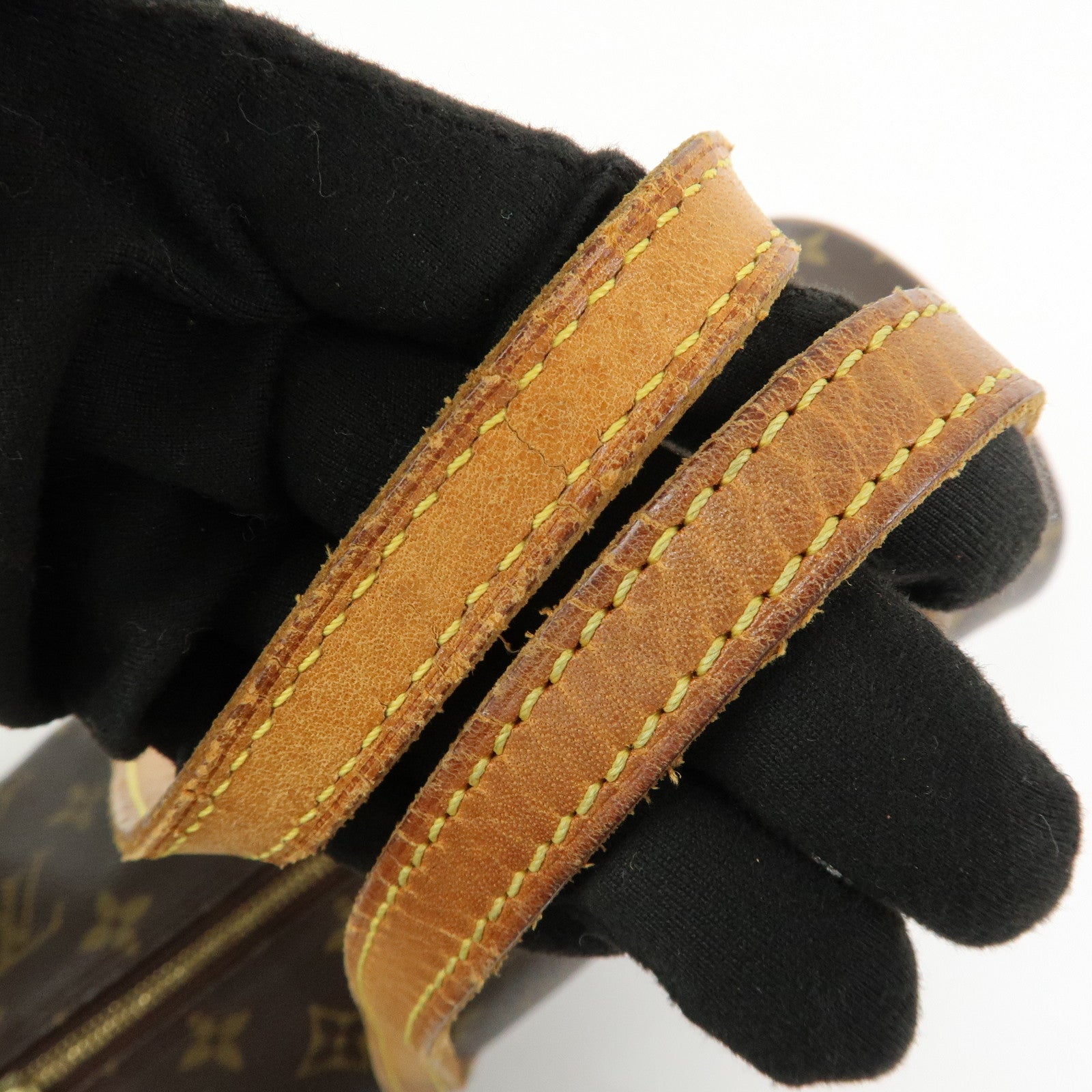 Louis Vuitton Monogram Papillon 30 Hand Bag Brown M51385