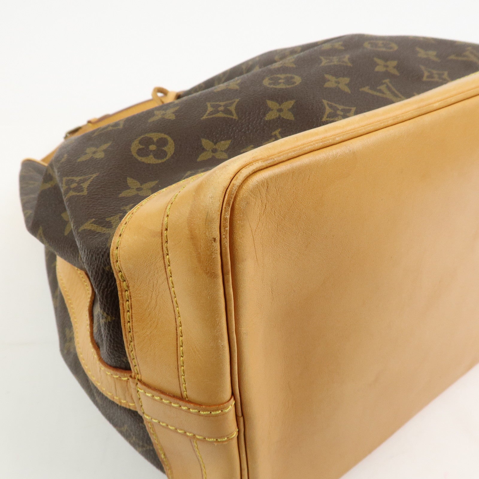 Louis Vuitton Monogram Noe Shoulder Bag Hand Bag Brown M42224
