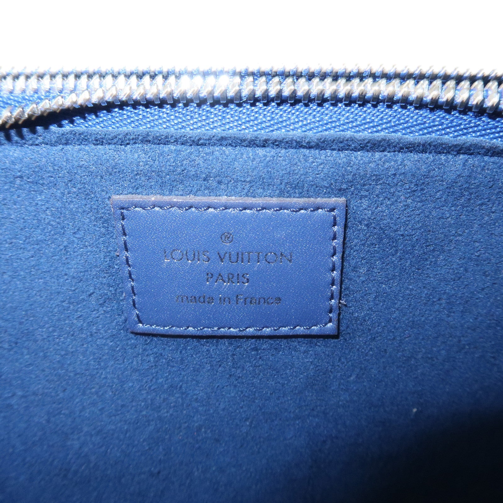 Louis Vuitton LV Escal Pochette Double Zip Shoulder Bag Blue M69124 Used