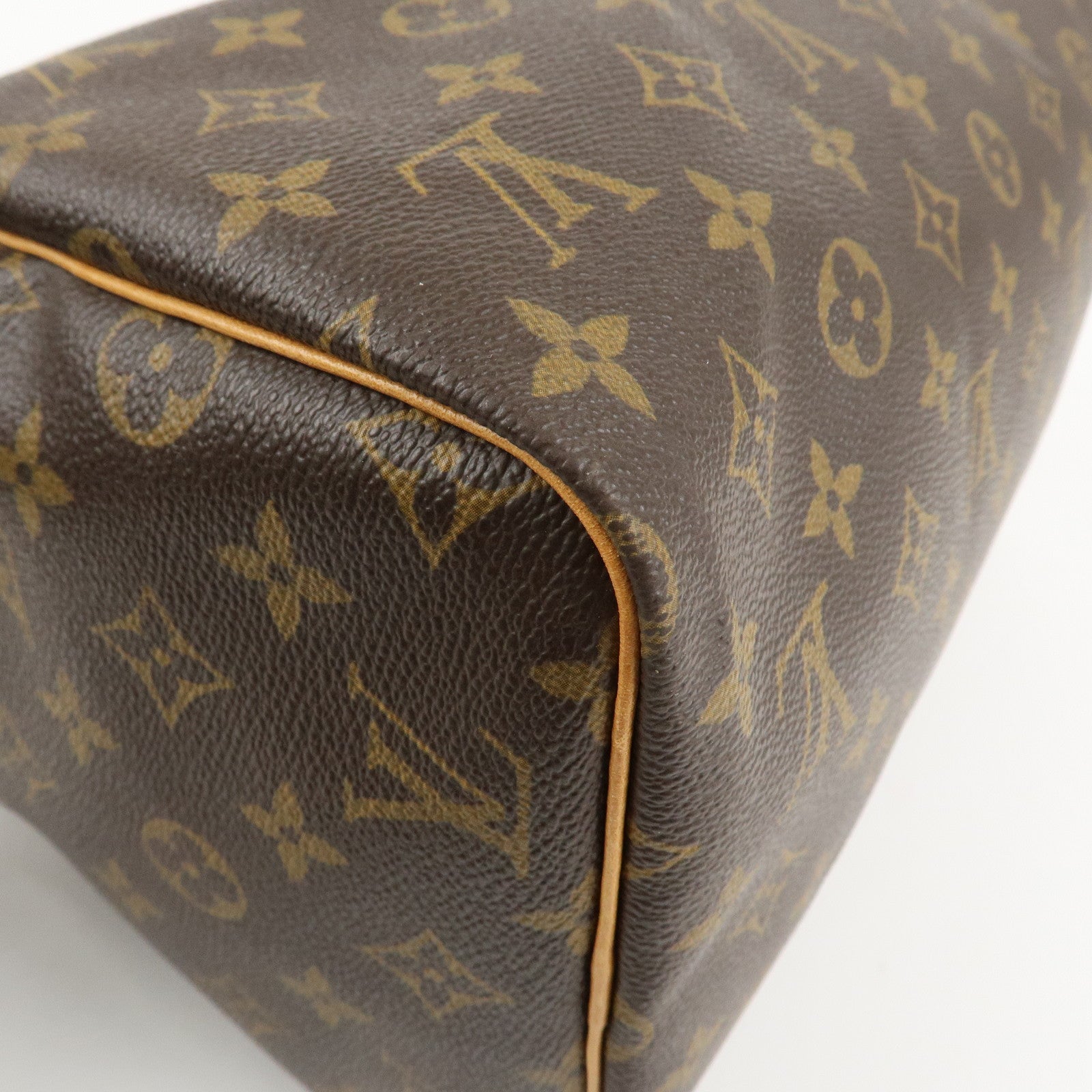 Louis Vuitton Monogram Speedy 30 Hand Bag Boston Bag M41526 Used