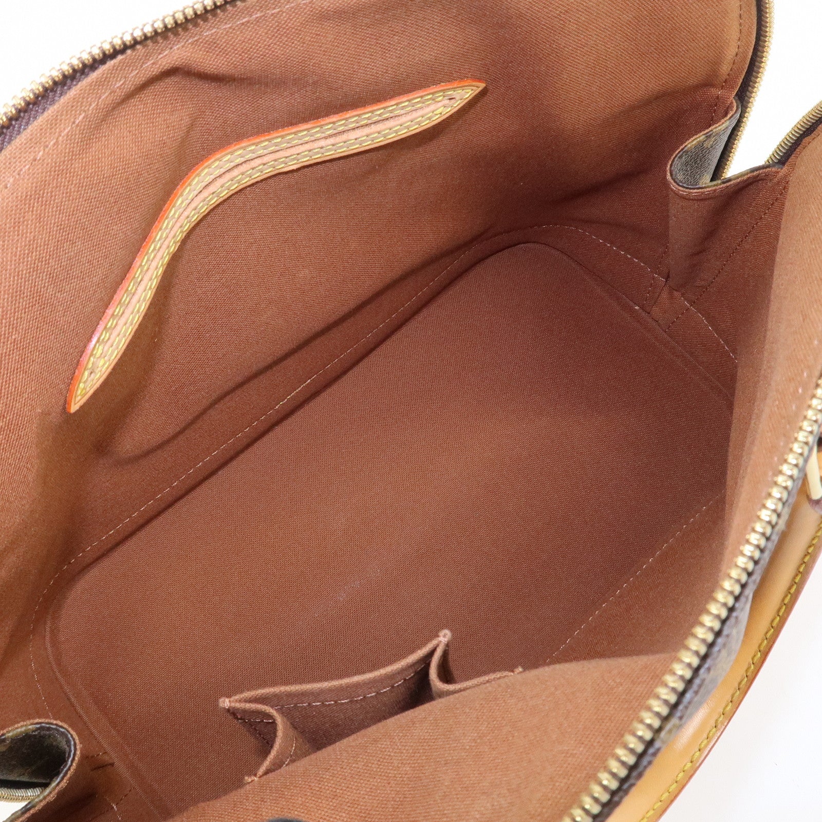 Louis Vuitton Monogram Alma Hand Bag Brown M51130