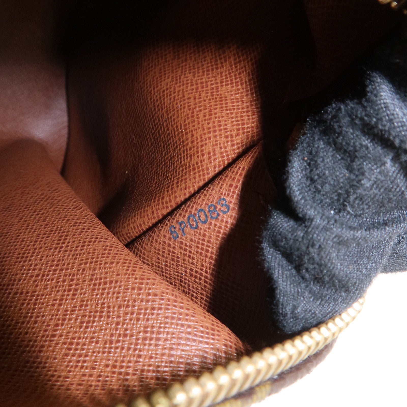 Louis Vuitton Monogram Papillon 30 Hand Bag Brown M51385