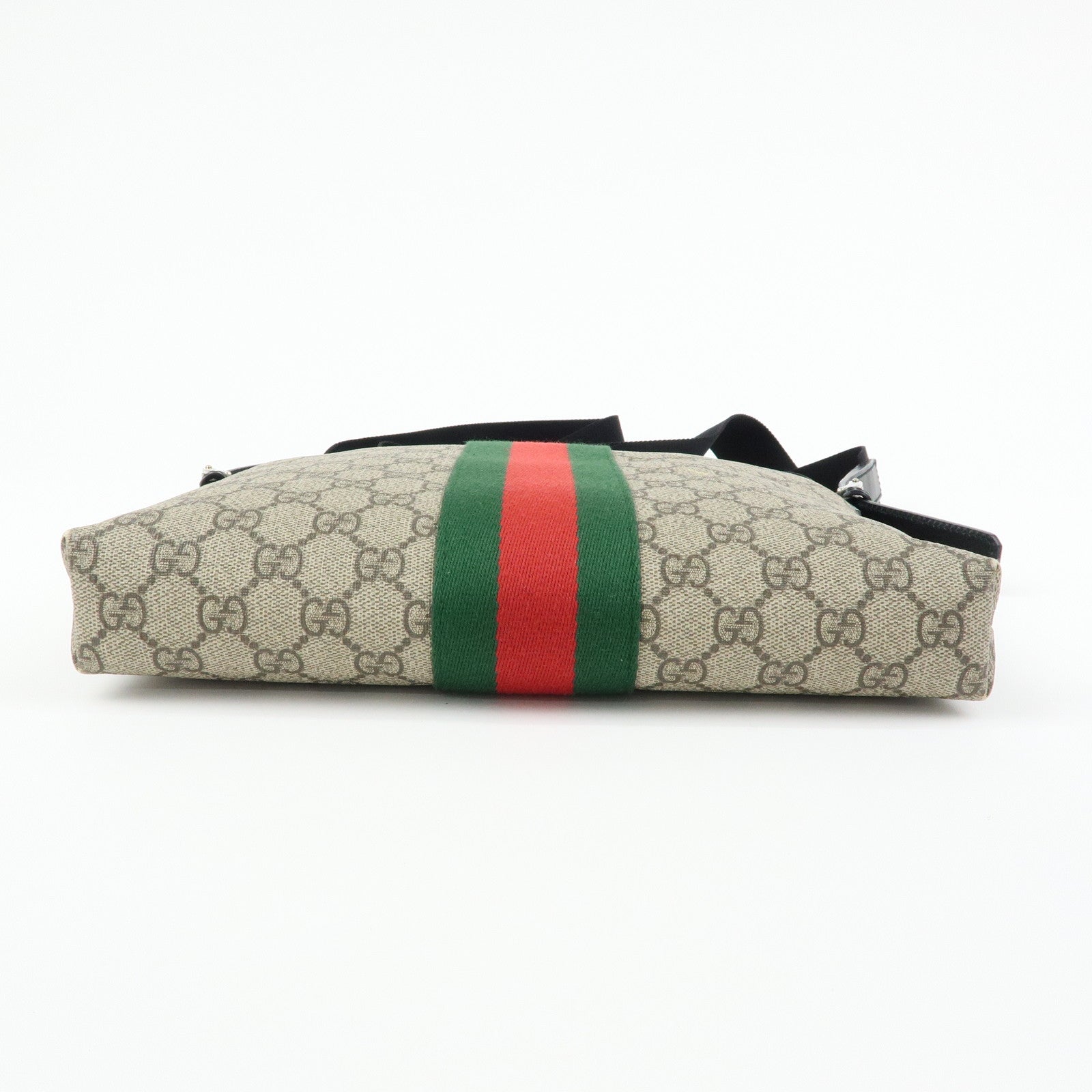 GUCCI Sherry GG Supreme Shoulder Bag Crossbody Bag Beige 387111