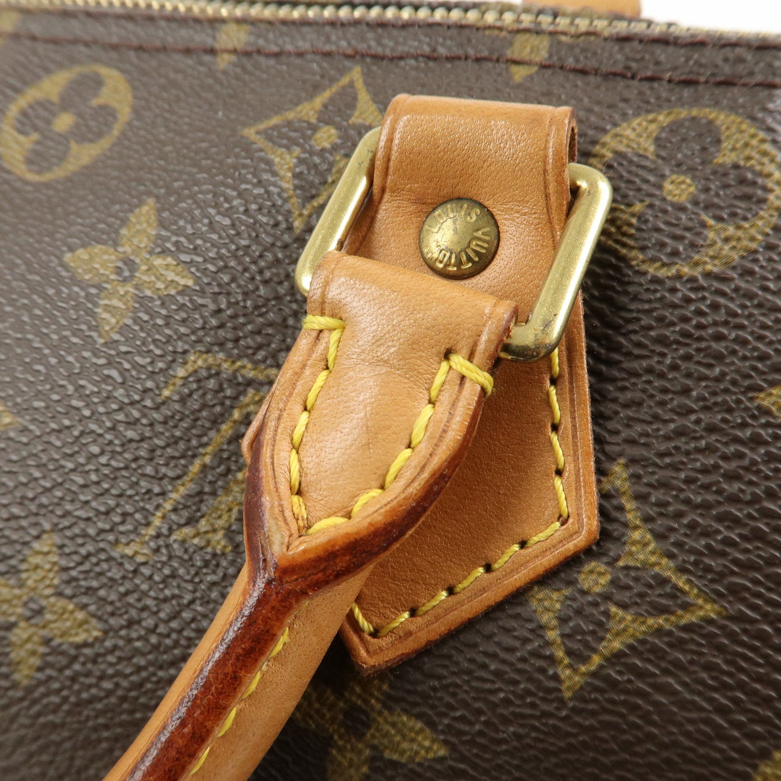 Louis Vuitton Monogram Speedy 30 Boston Bag Hand Bag Brown M41526