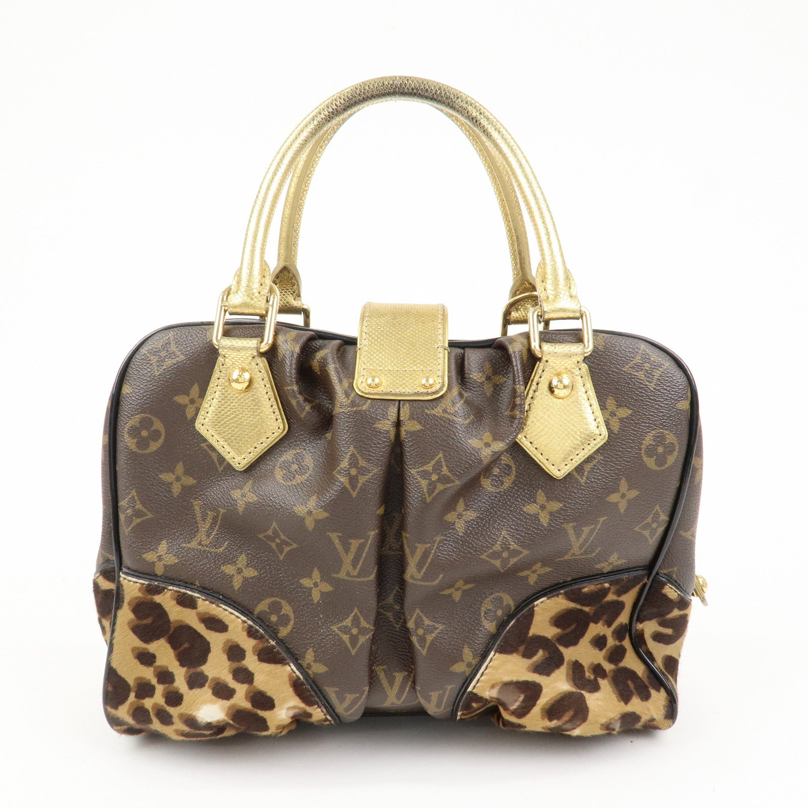 Louis Vuitton Adele Monogram Leopard Calf Leather 2 Way bag M95284